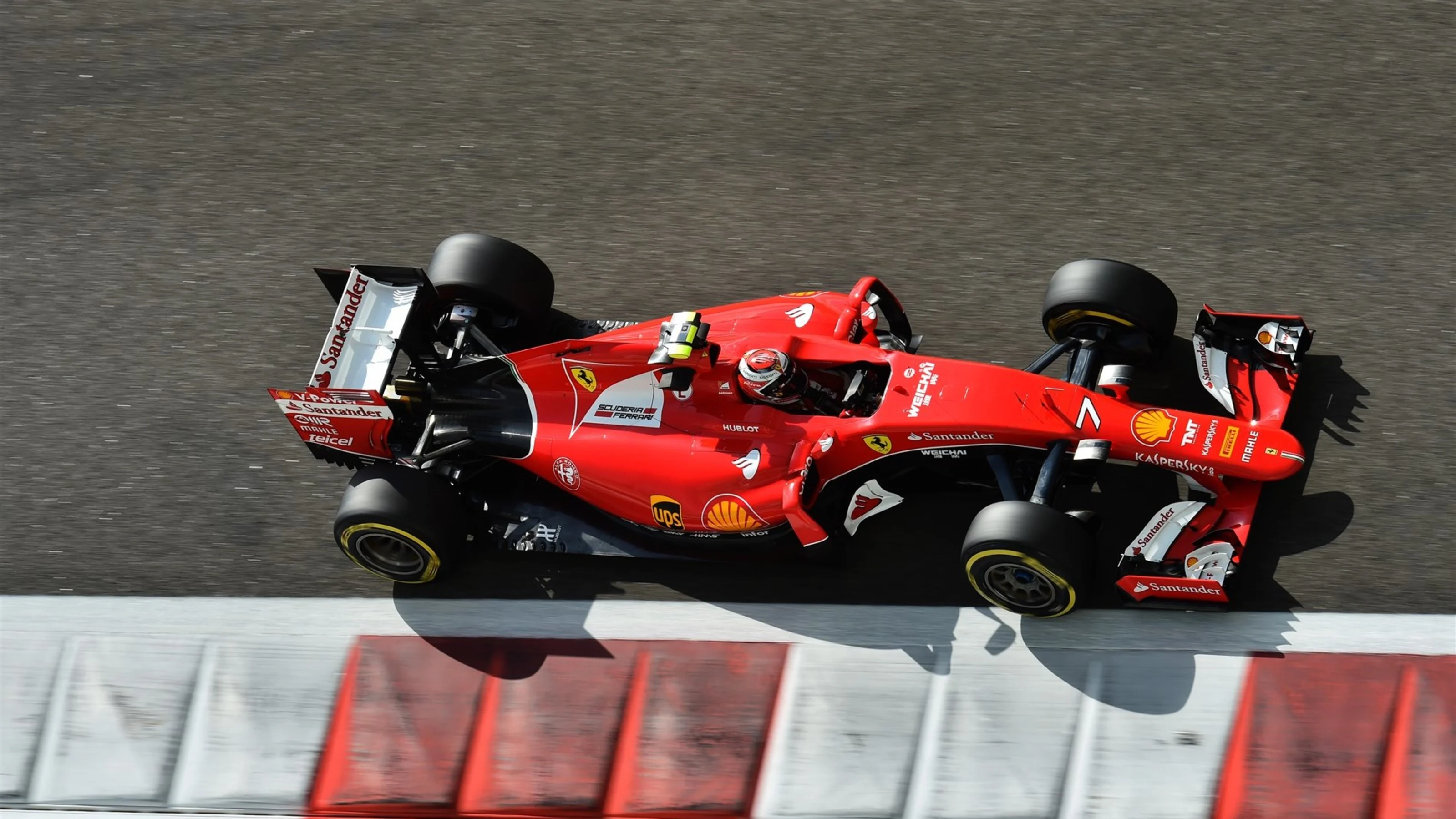 Kimi Raikkonen (FIN) Ferrari SF15-T at Formula One World Championship, Rd19, Abu Dhabi Grand Prix,