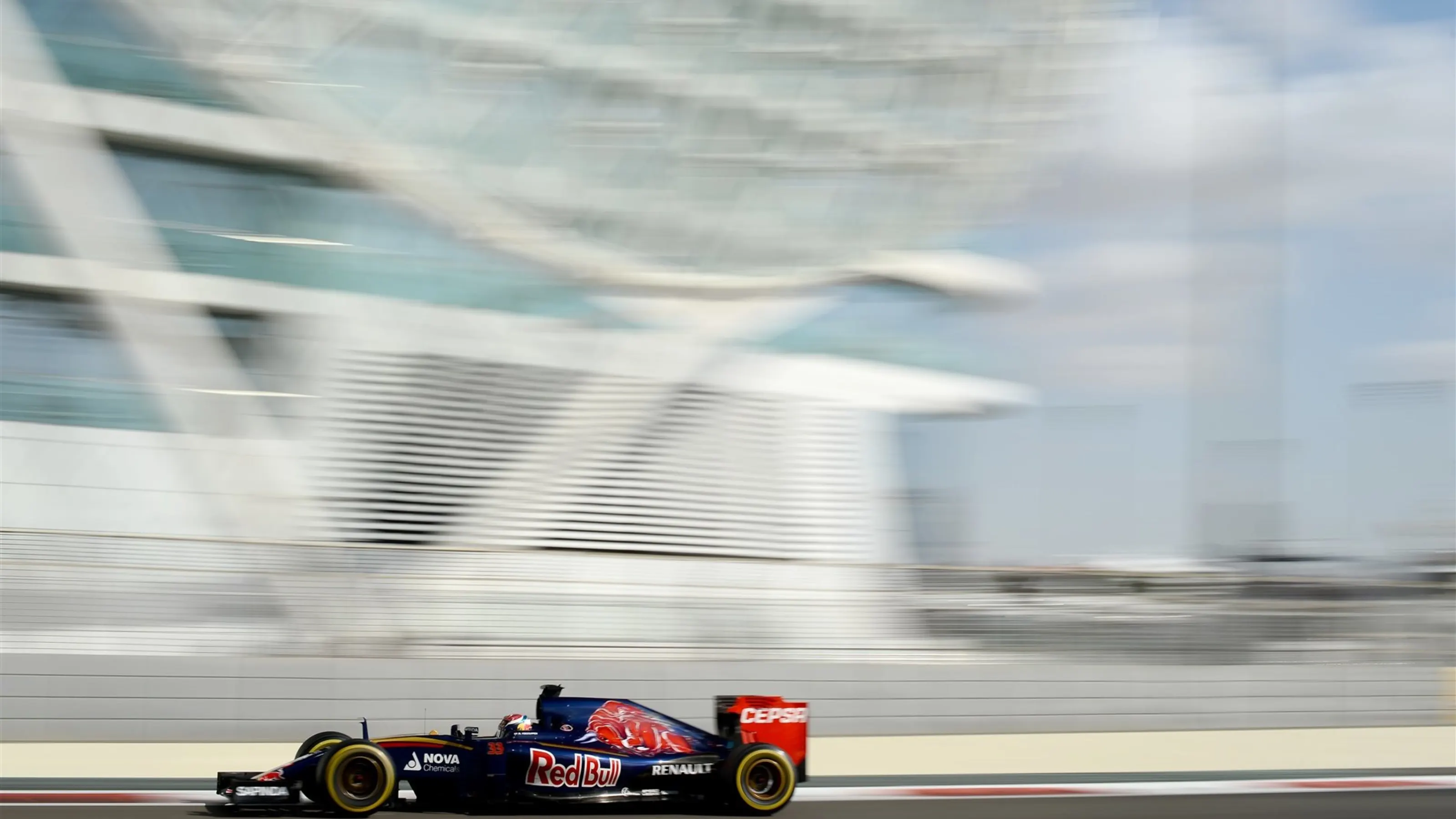 Max Verstappen (NDL) Scuderia Toro Rosso STR10 at Formula One World Championship, Rd19, Abu Dhabi