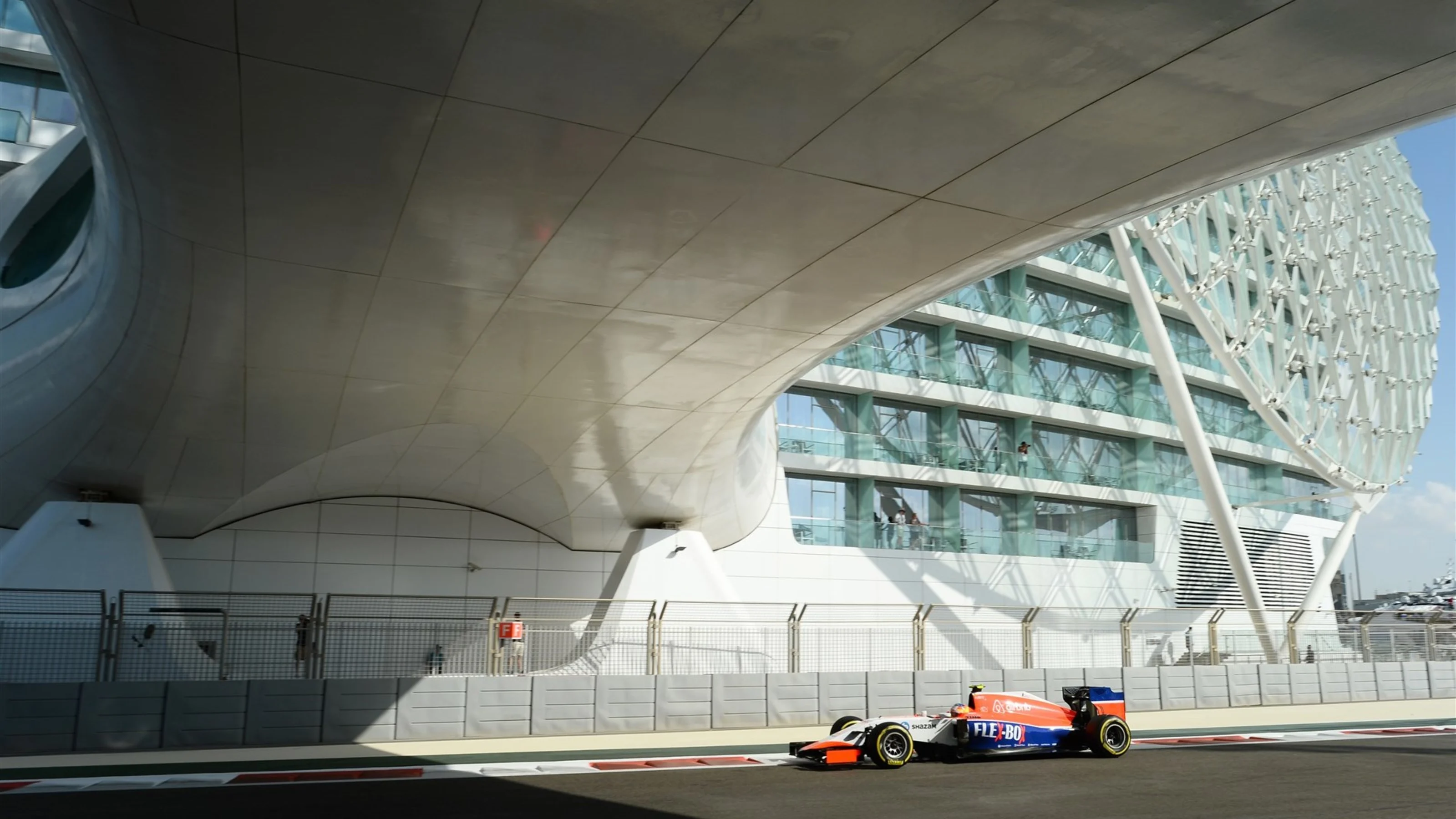 Roberto Merhi (ESP) Manor GP at Formula One World Championship, Rd19, Abu Dhabi Grand Prix,