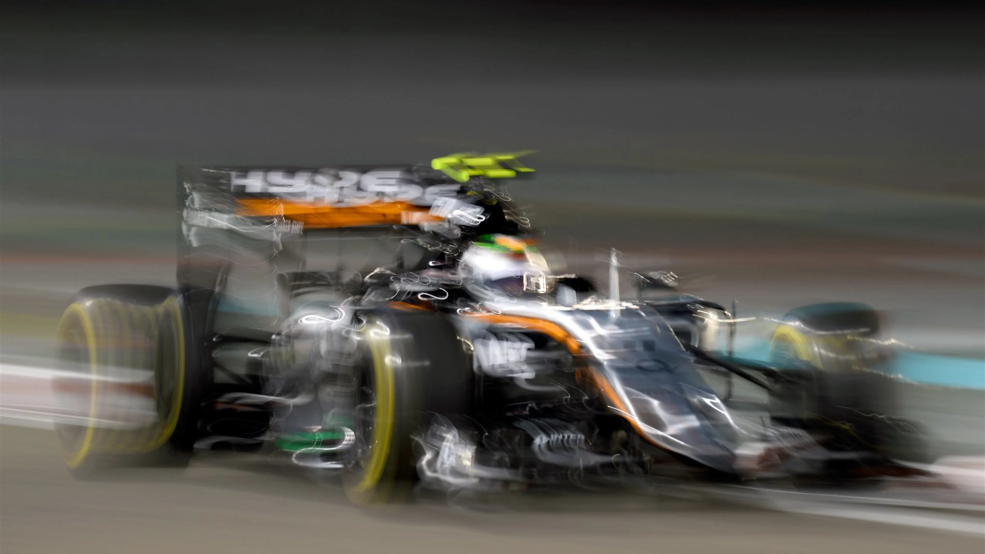 Sergio Perez (MEX) Force India VJM08 at Formula One World Championship, Rd19, Abu Dhabi Grand Prix,