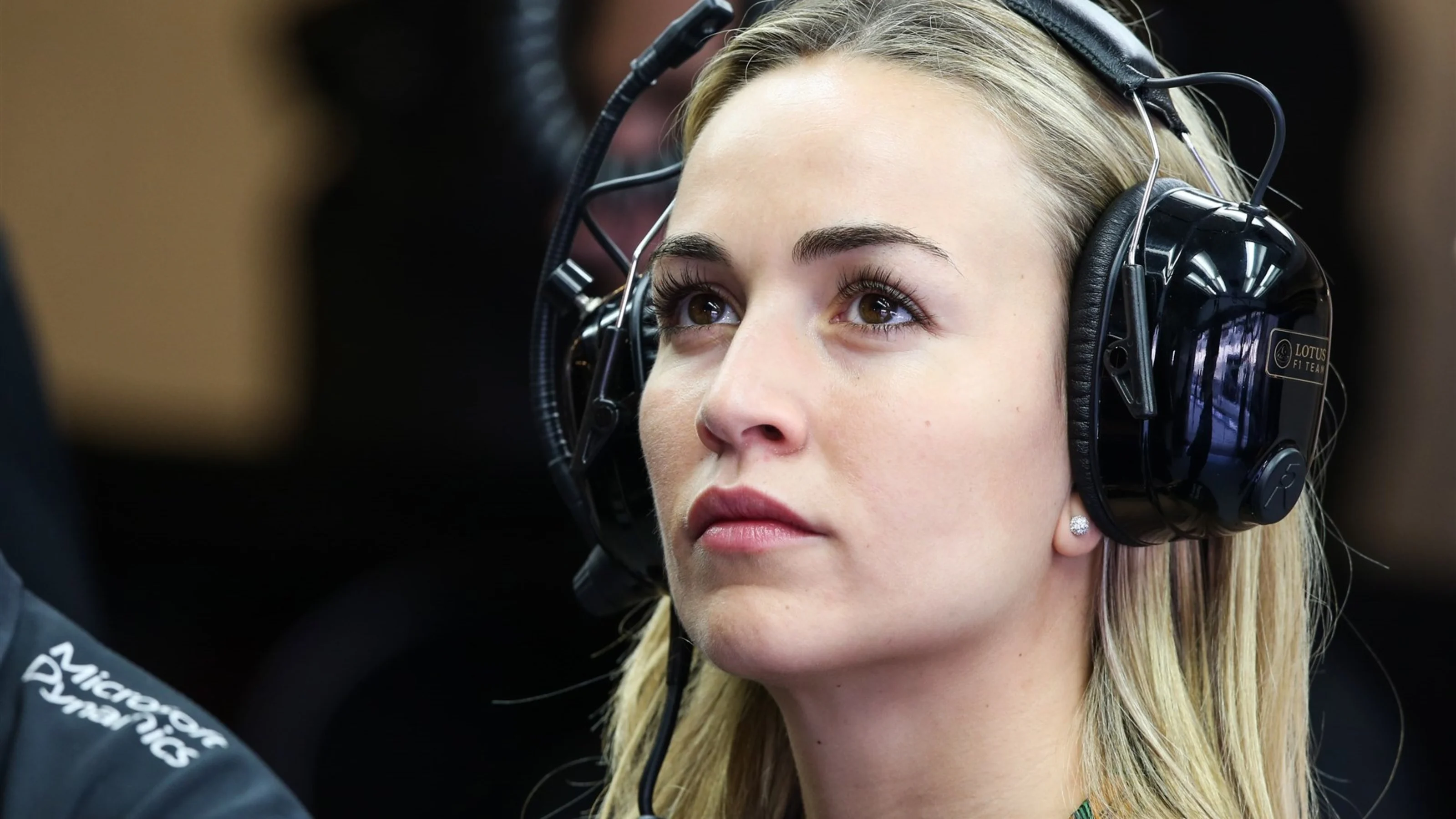 Carmen Jorda (ESP) Lotus F1 Development Driver at Formula One World Championship, Rd19, Abu Dhabi