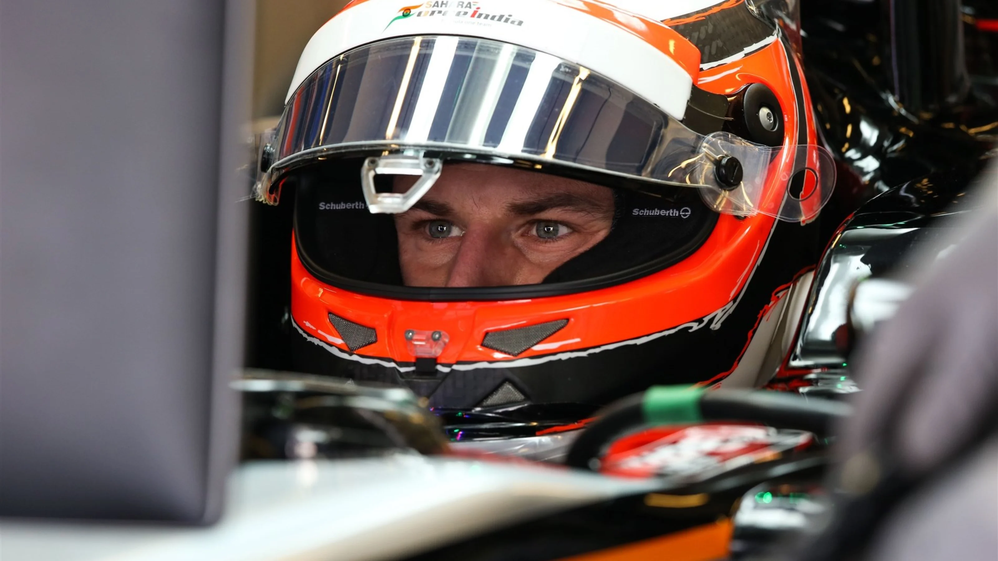 Nico Hulkenberg (GER) Force India VJM08 at Formula One World Championship, Rd19, Abu Dhabi Grand