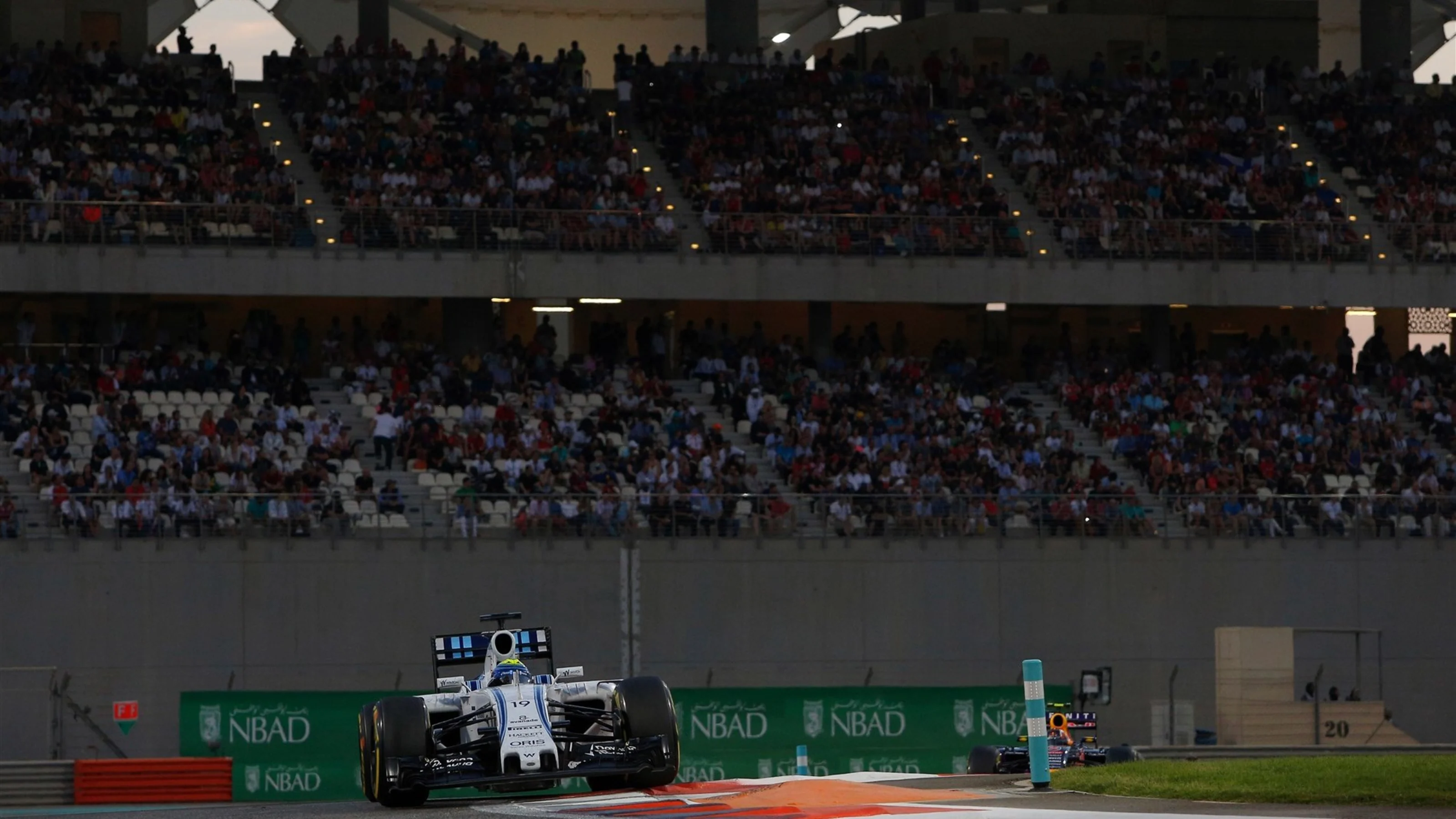 Felipe Massa (BRA) Williams FW37 at Formula One World Championship, Rd19, Abu Dhabi Grand Prix,