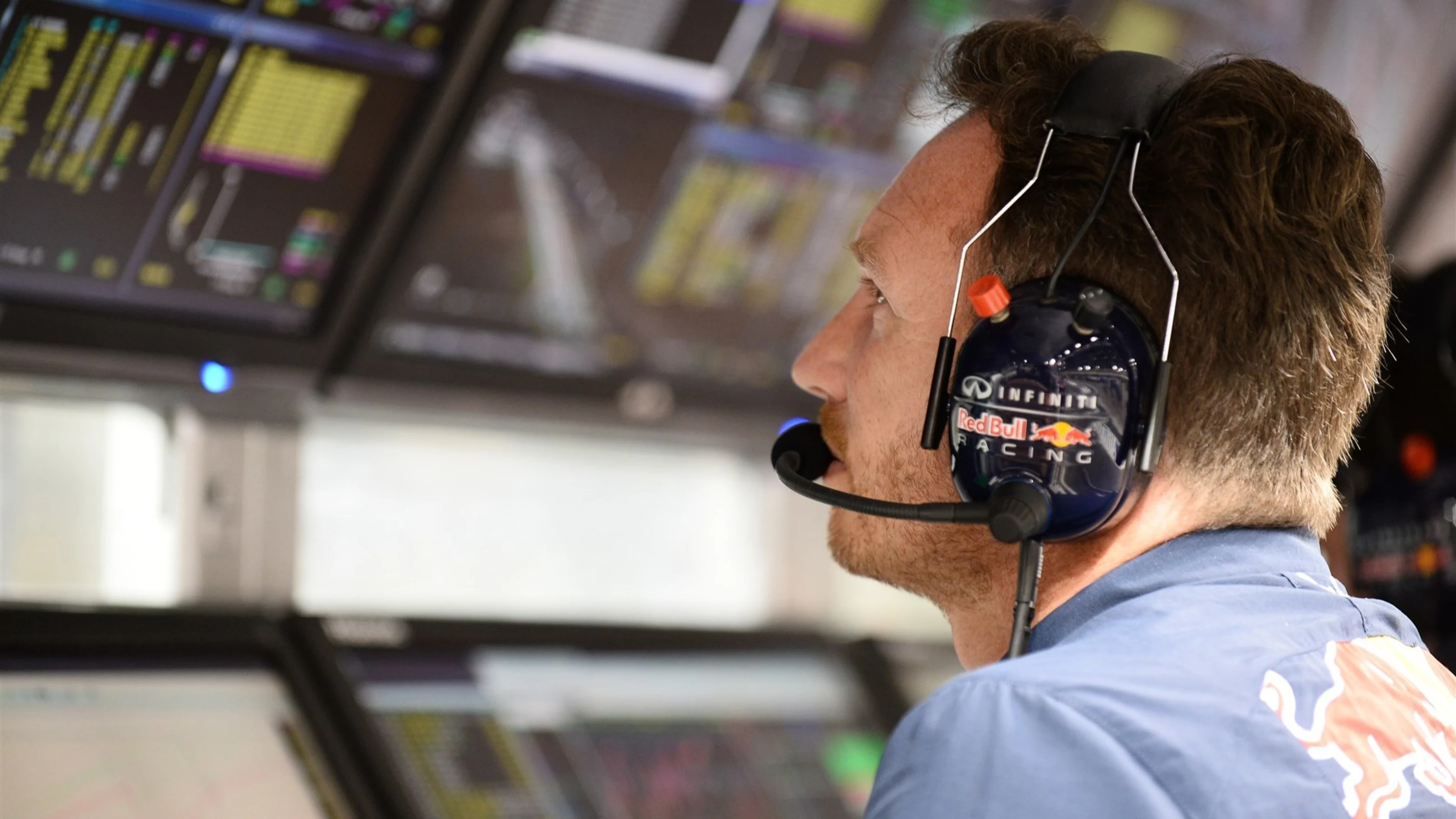 Christian Horner (GBR) Red Bull Racing Team Principal at Formula One World Championship, Rd19, Abu