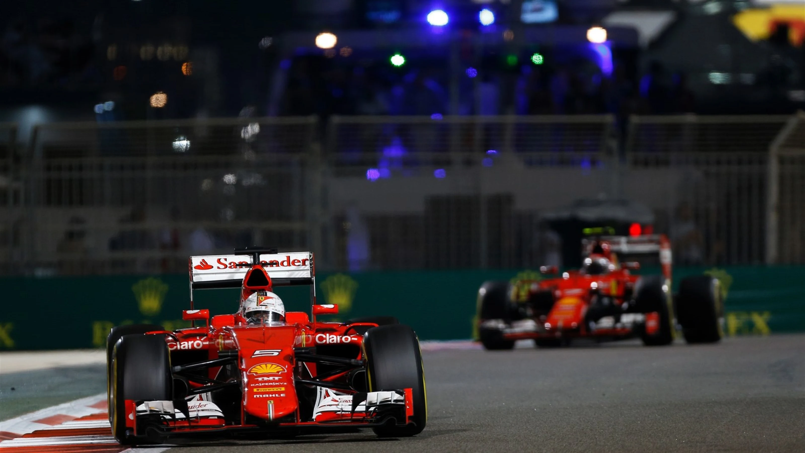 Sebastian Vettel (GER) Ferrari SF15-T at Formula One World Championship, Rd19, Abu Dhabi Grand