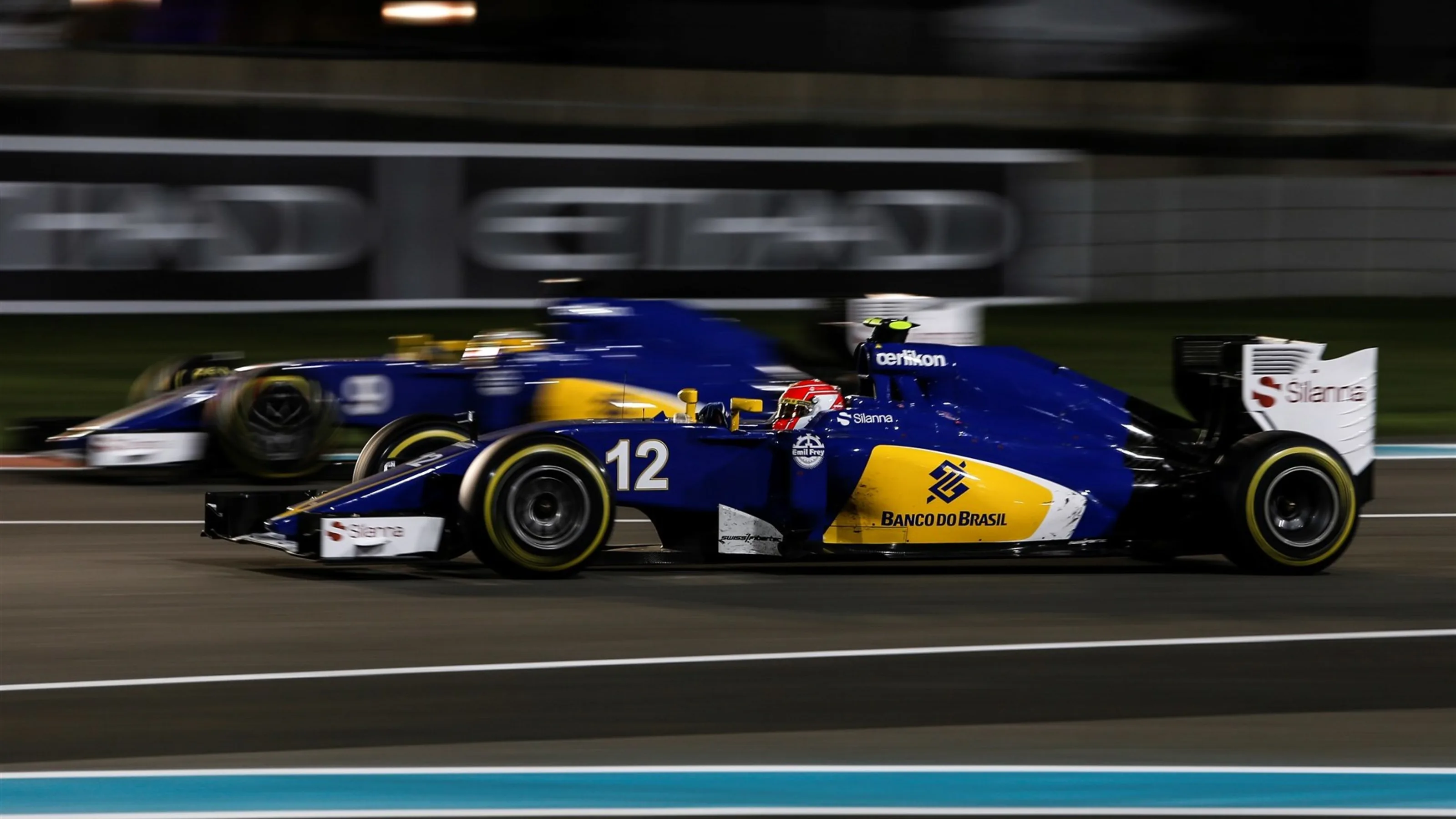 Felipe Nasr (BRA) Sauber C34 at Formula One World Championship, Rd19, Abu Dhabi Grand Prix, Race,