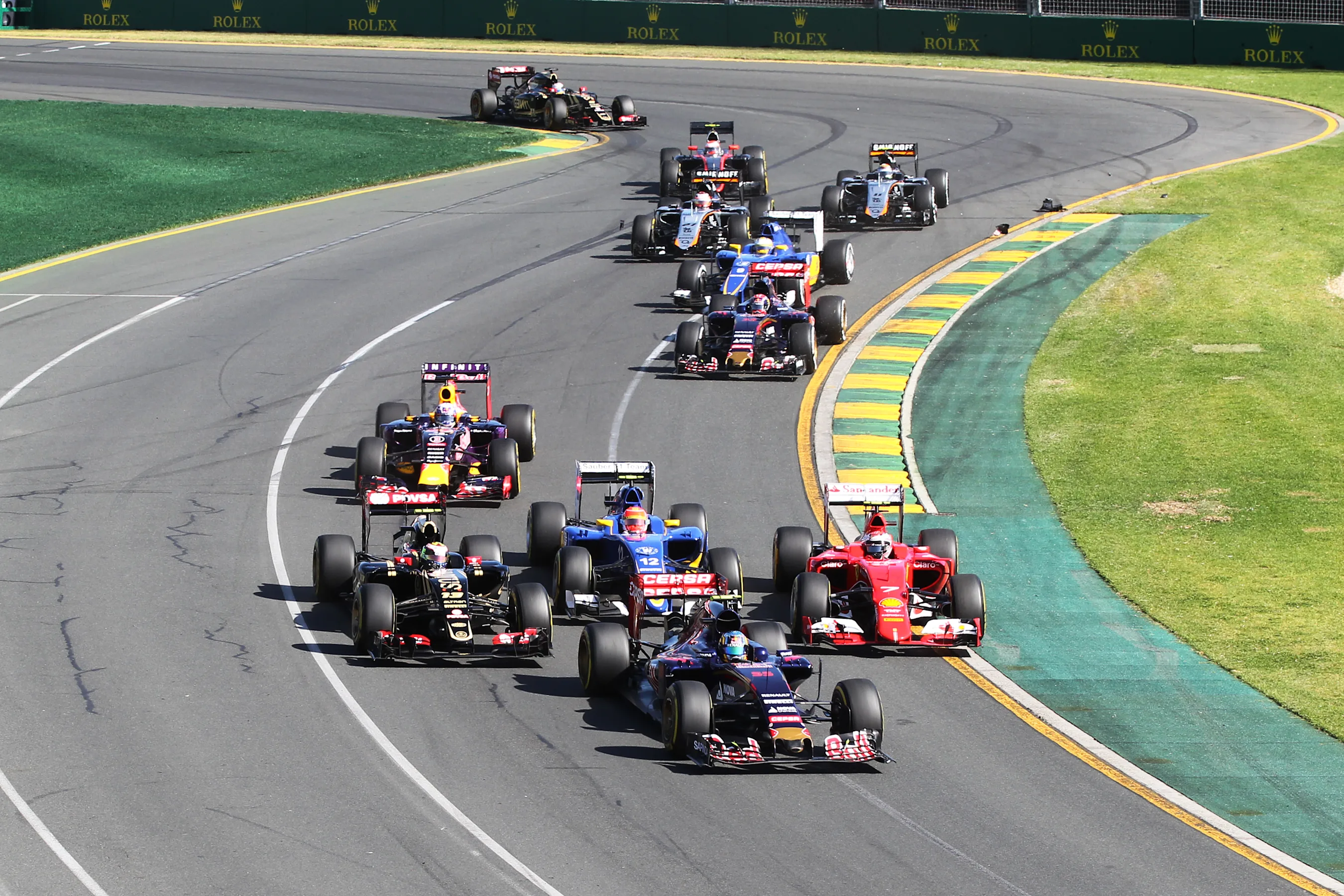 at Formula One World Championship, Rd1, Australian Grand Prix, Race, Albert Park, Melbourne,