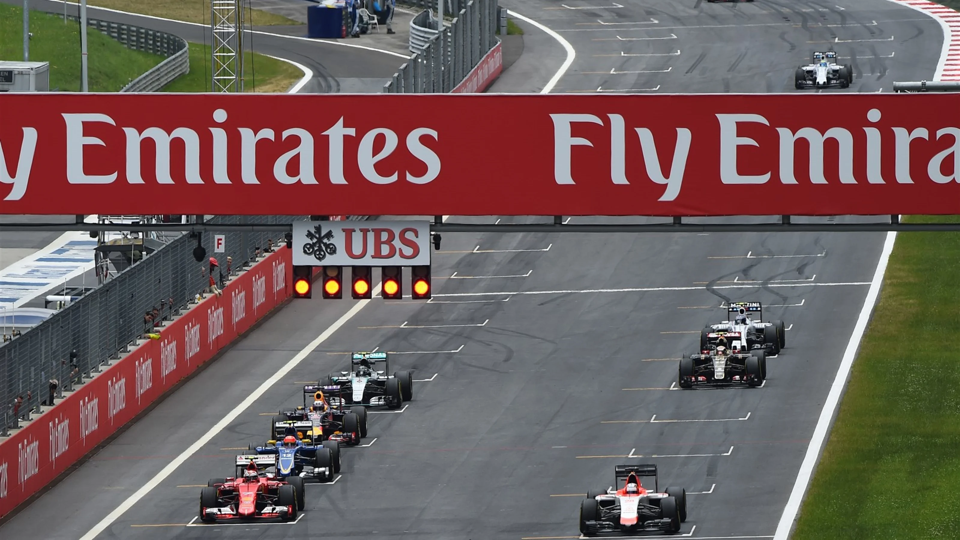 Practice starts at Formula One World Championship, Rd8, Austrian Grand Prix, Practice, Spielberg,