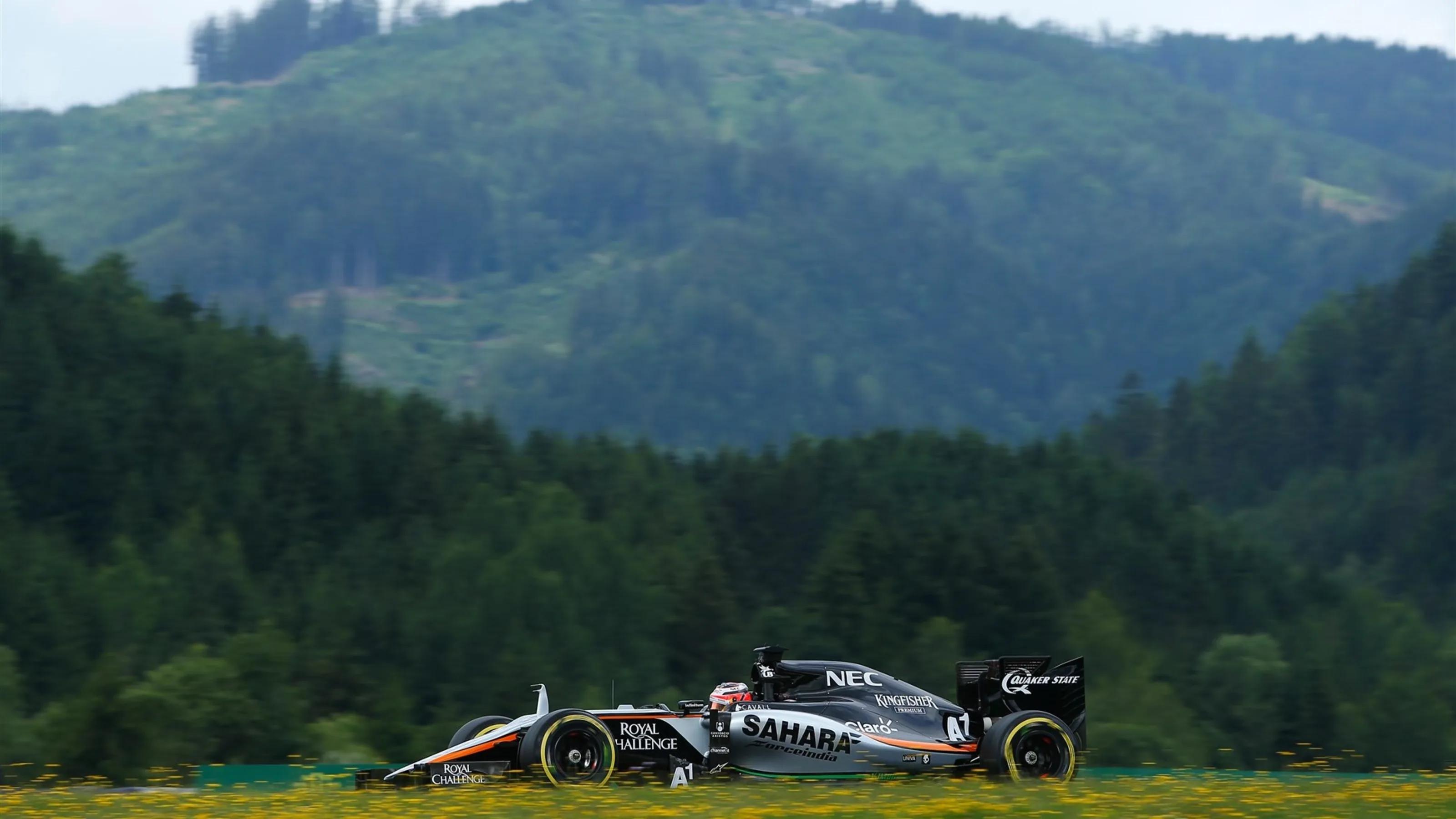 Nico Hulkenberg (GER) Force India VJM08 at Formula One World Championship, Rd8, Austrian Grand