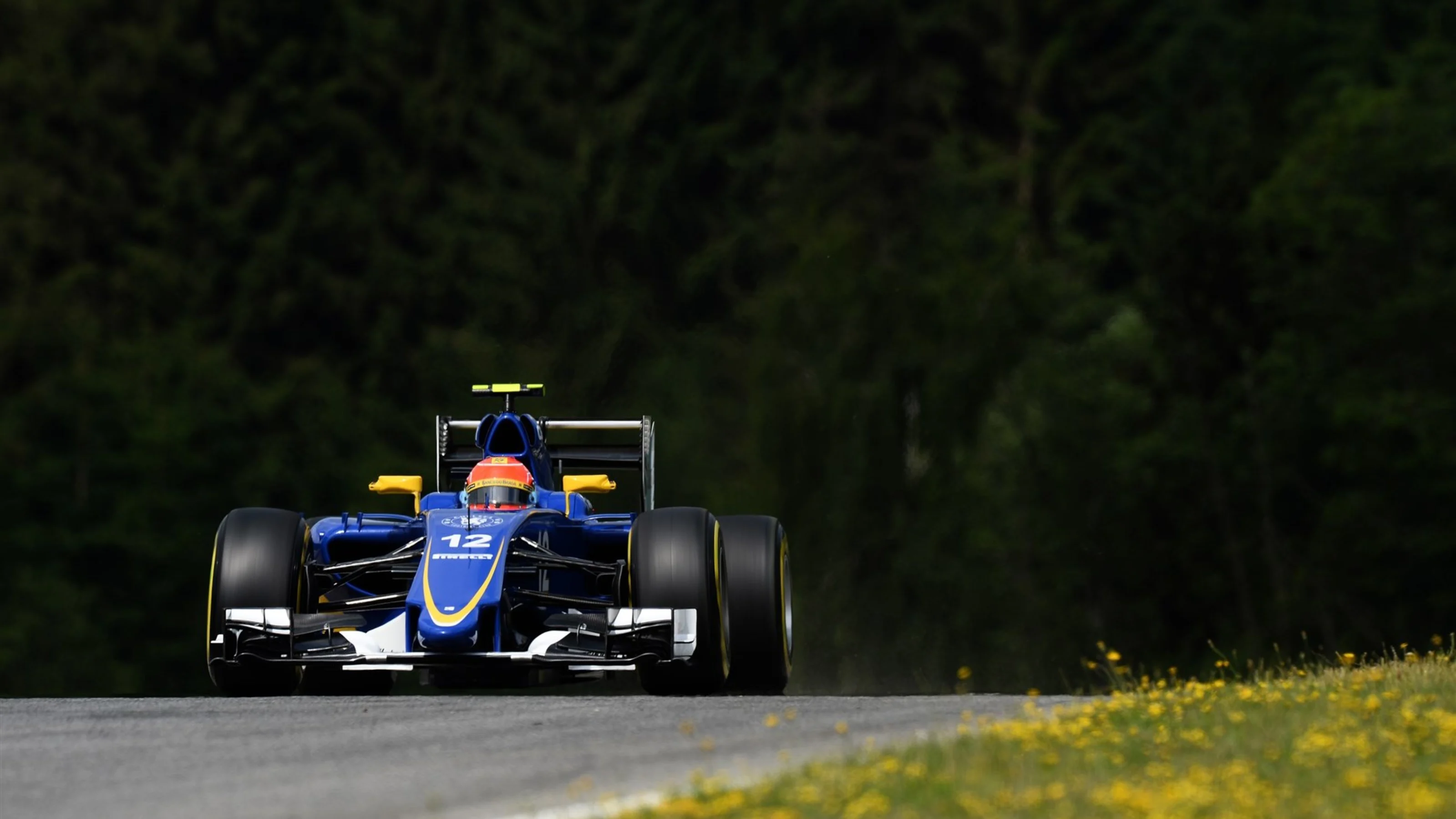Felipe Nasr (BRA) Sauber C34 at Formula One World Championship, Rd8, Austrian Grand Prix, Practice,