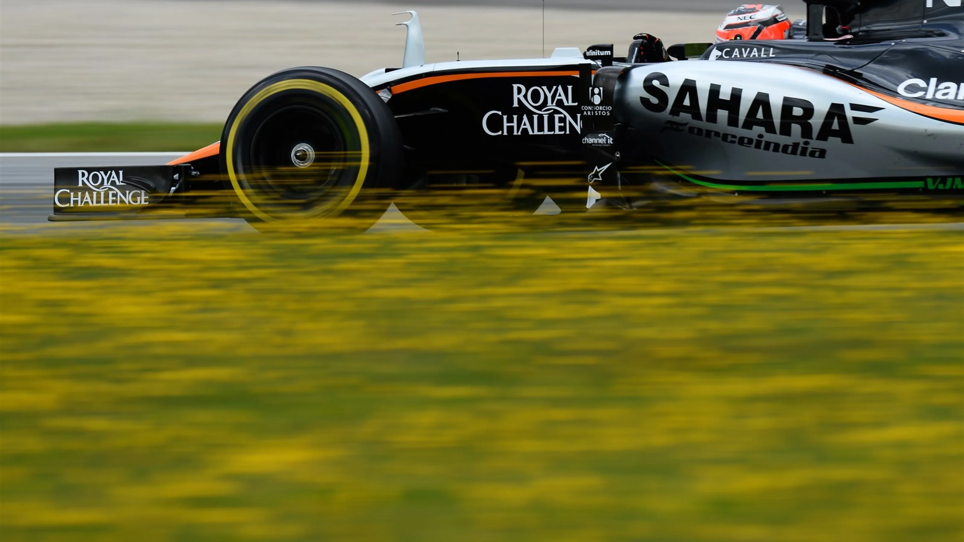 Nico Hulkenberg (GER) Force India VJM08 at Formula One World Championship, Rd8, Austrian Grand