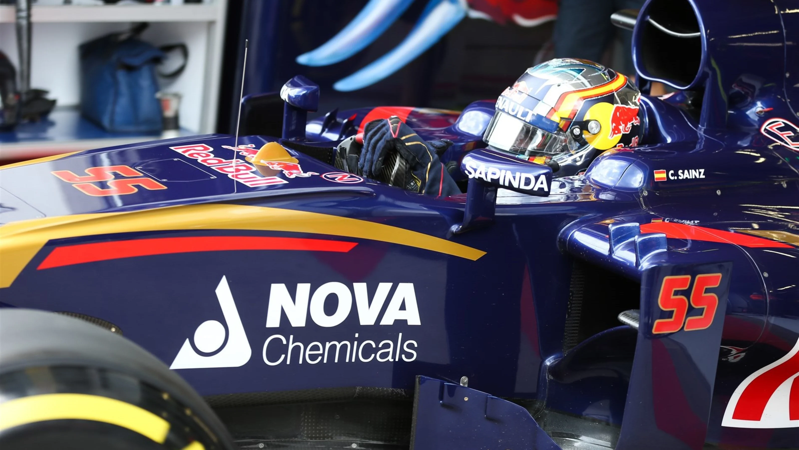 Carlos Sainz jr (ESP) Scuderia Toro Rosso STR10 at Formula One World Championship, Rd8, Austrian