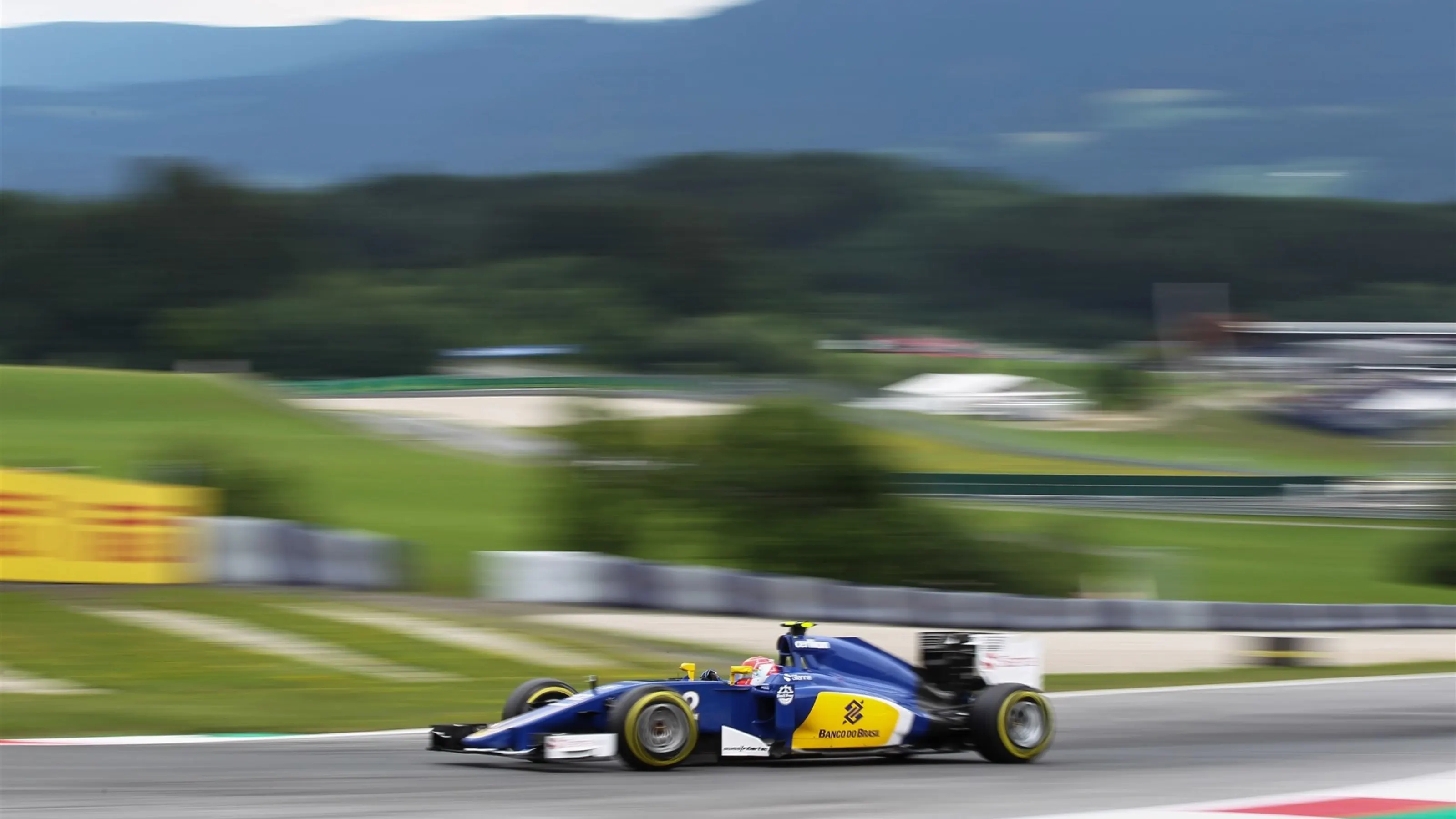 Felipe Nasr (BRA) Sauber C34 at Formula One World Championship, Rd8, Austrian Grand Prix, Practice,