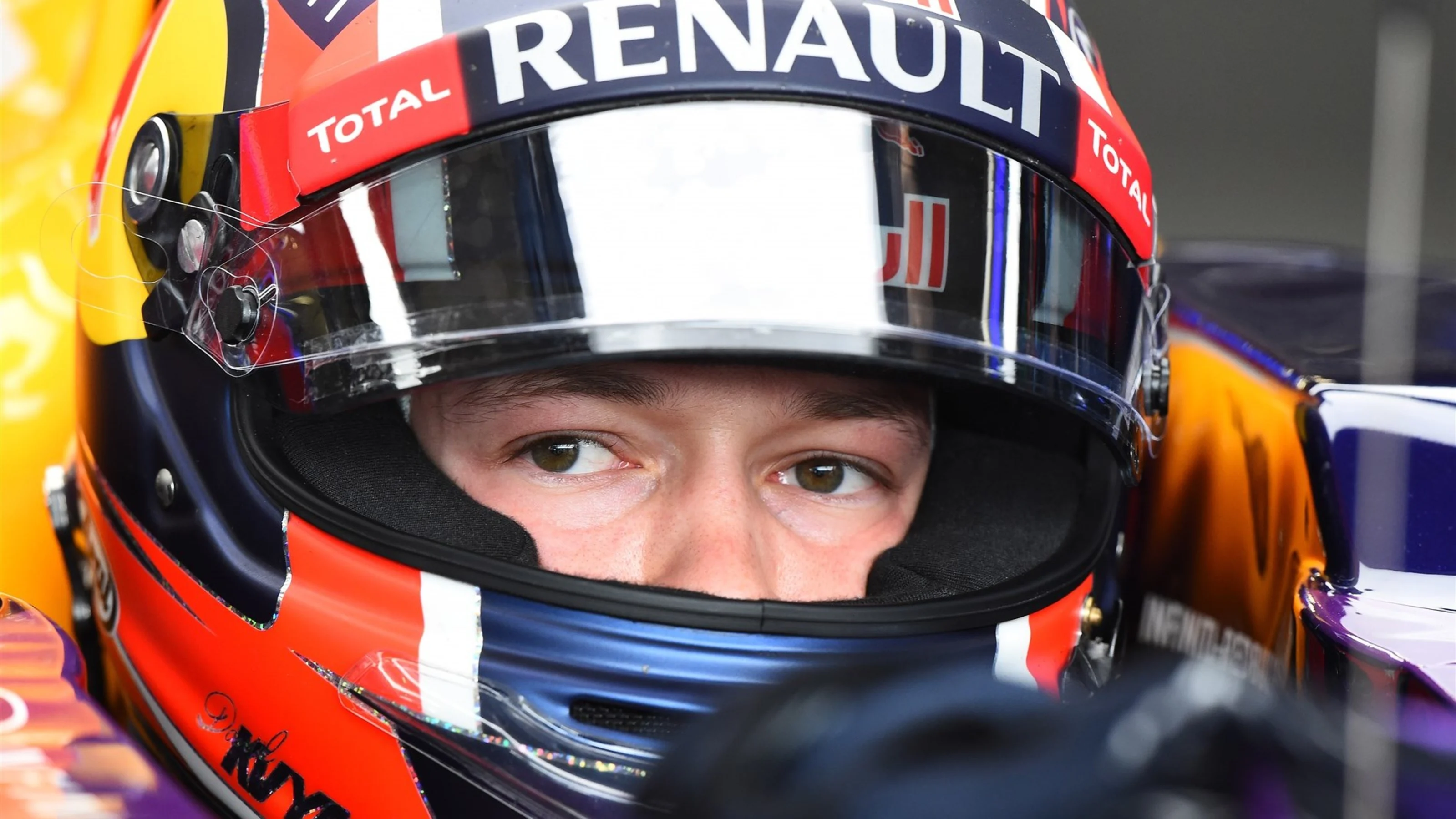 Daniil Kvyat (RUS) Red Bull Racing RB11 at Formula One World Championship, Rd8, Austrian Grand