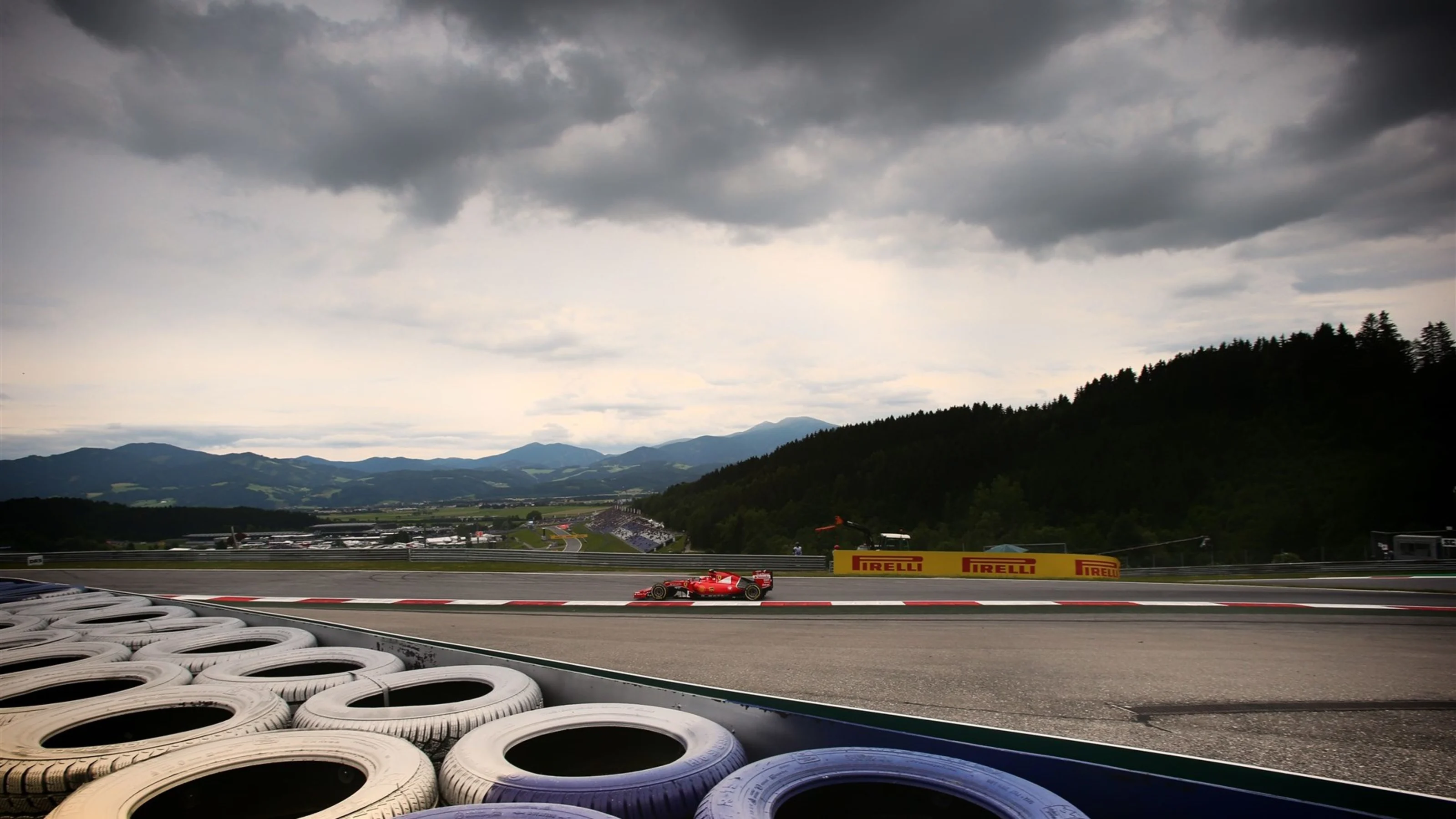 Kimi Raikkonen (FIN) Ferrari SF15-T at Formula One World Championship, Rd8, Austrian Grand Prix,
