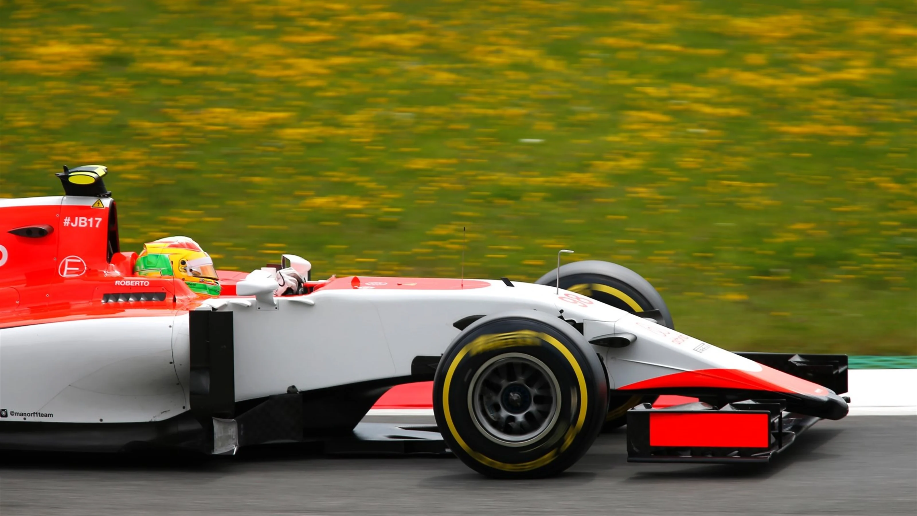 Roberto Merhi (ESP) Manor GP at Formula One World Championship, Rd8, Austrian Grand Prix,