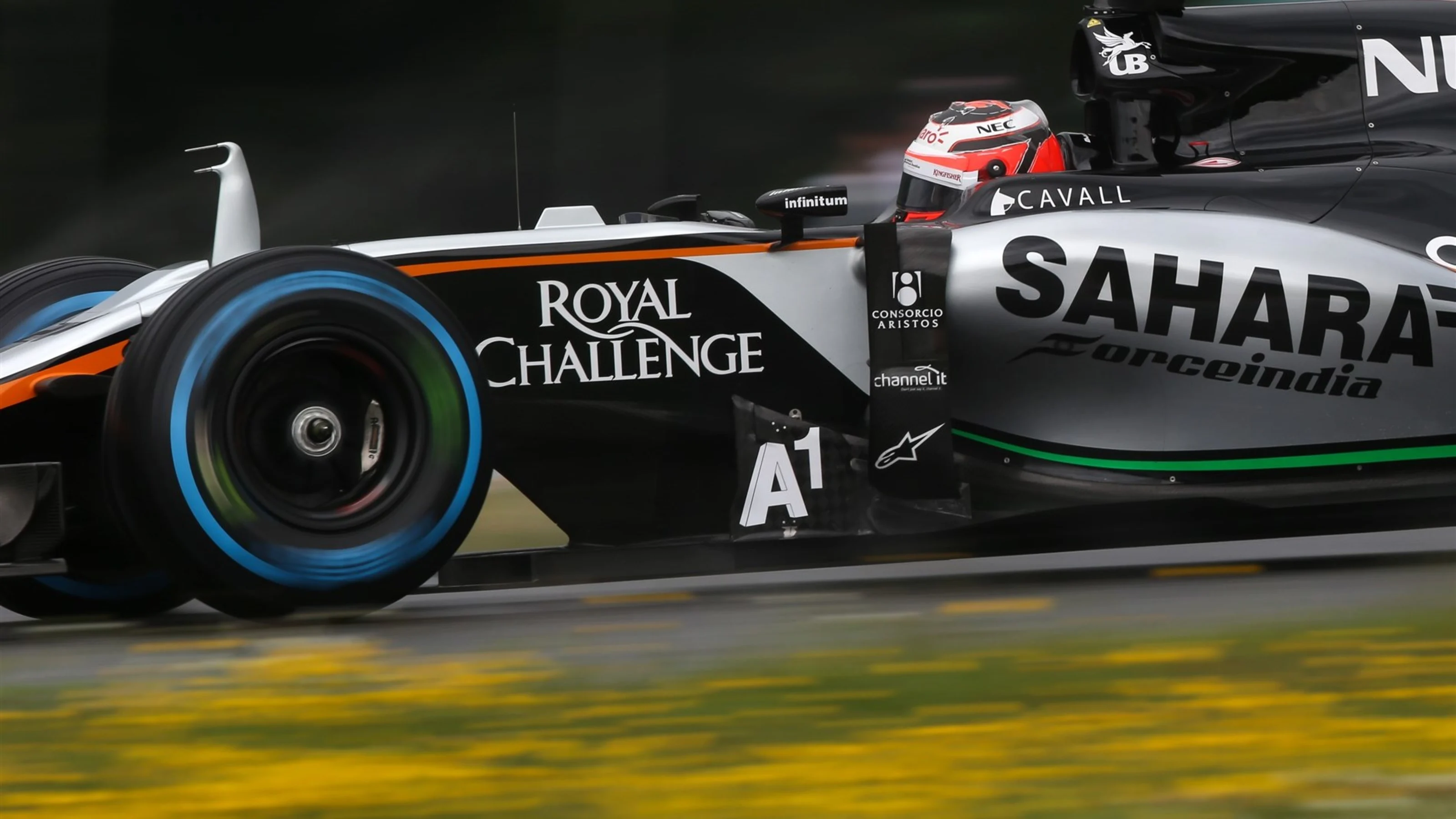 Nico Hulkenberg (GER) Force India VJM08  at Formula One World Championship, Rd8, Austrian Grand