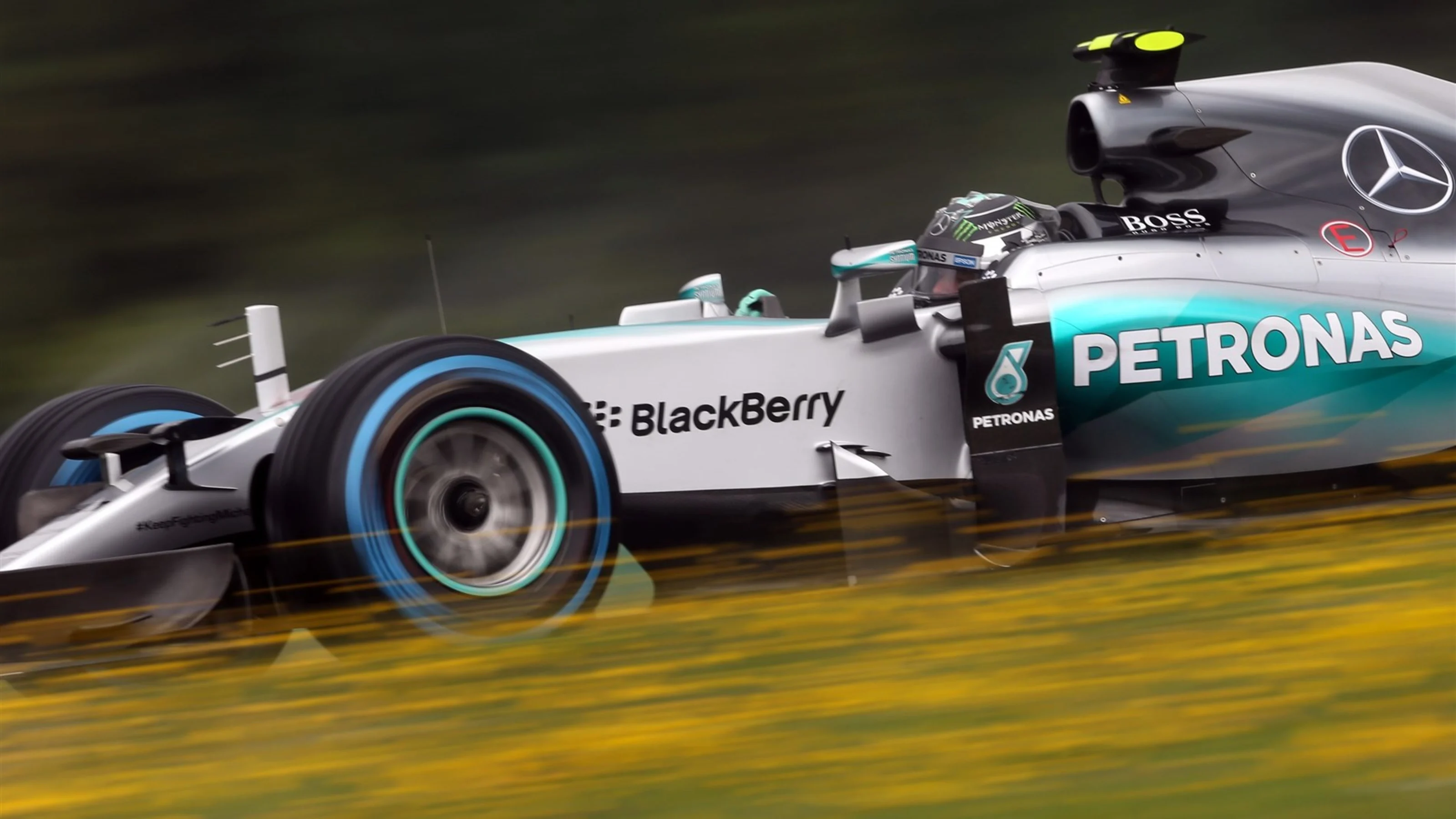 Nico Rosberg (GER) Mercedes AMG F1 W06 at Formula One World Championship, Rd8, Austrian Grand Prix,