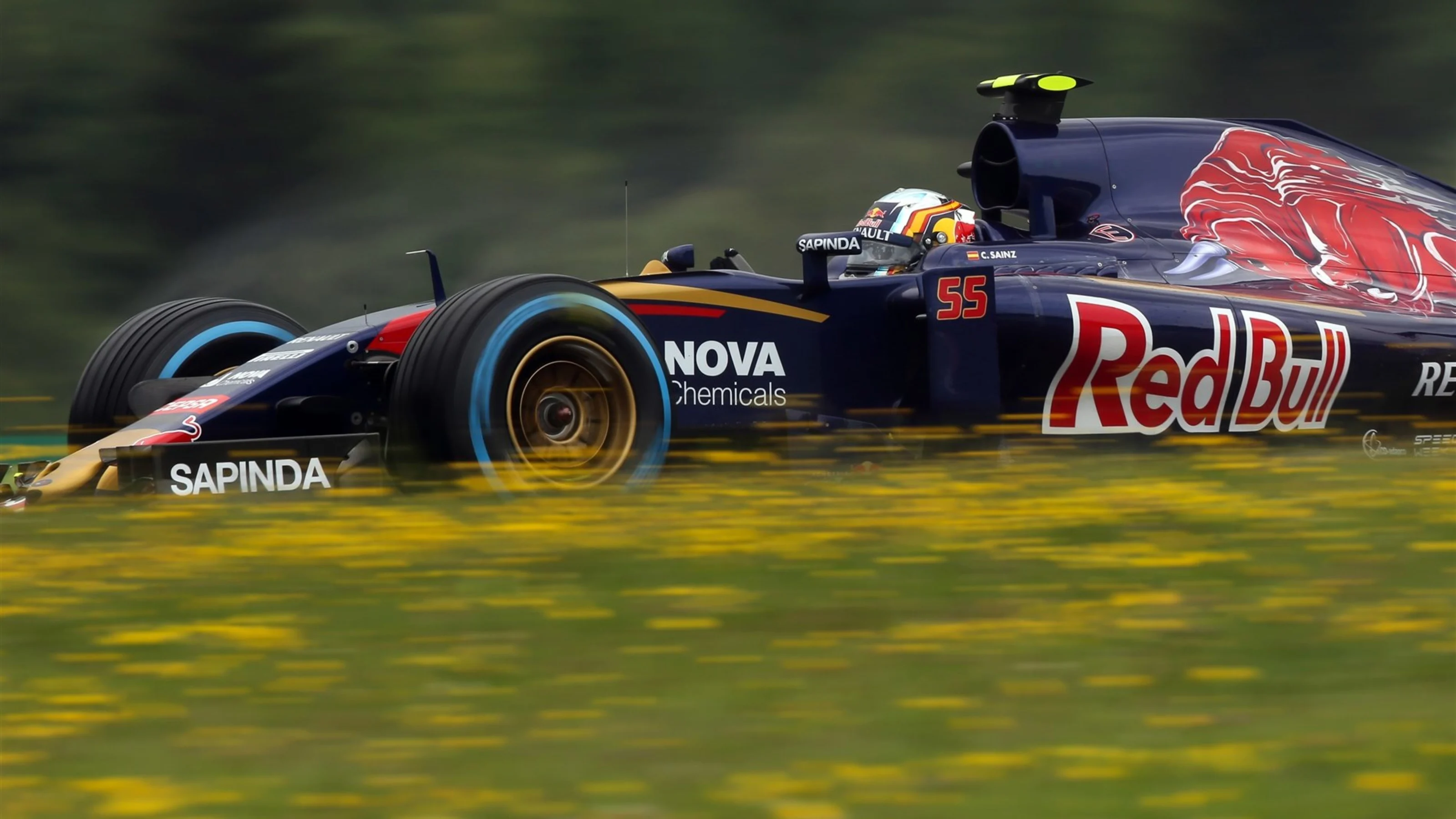 Carlos Sainz jr (ESP) Scuderia Toro Rosso STR10 at Formula One World Championship, Rd8, Austrian