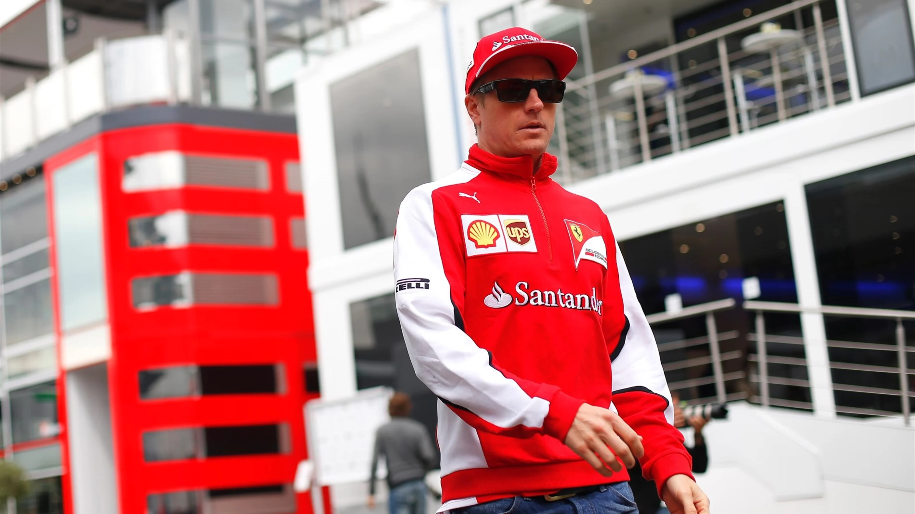 Kimi Raikkonen (FIN) Ferrari at Formula One World Championship, Rd8, Austrian Grand Prix,