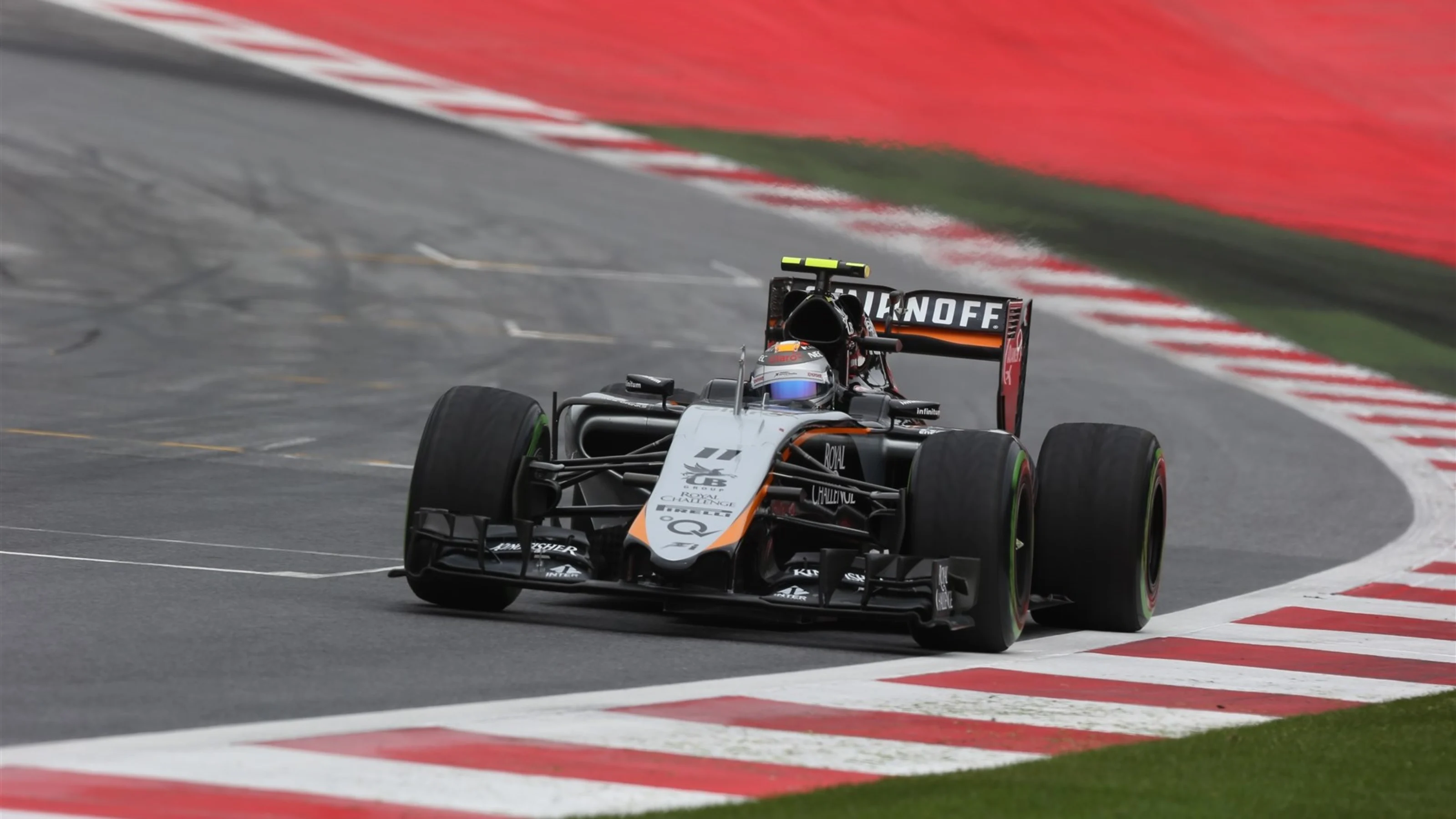 Sergio Perez (MEX) Force India VJM08 at Formula One World Championship, Rd8, Austrian Grand Prix,