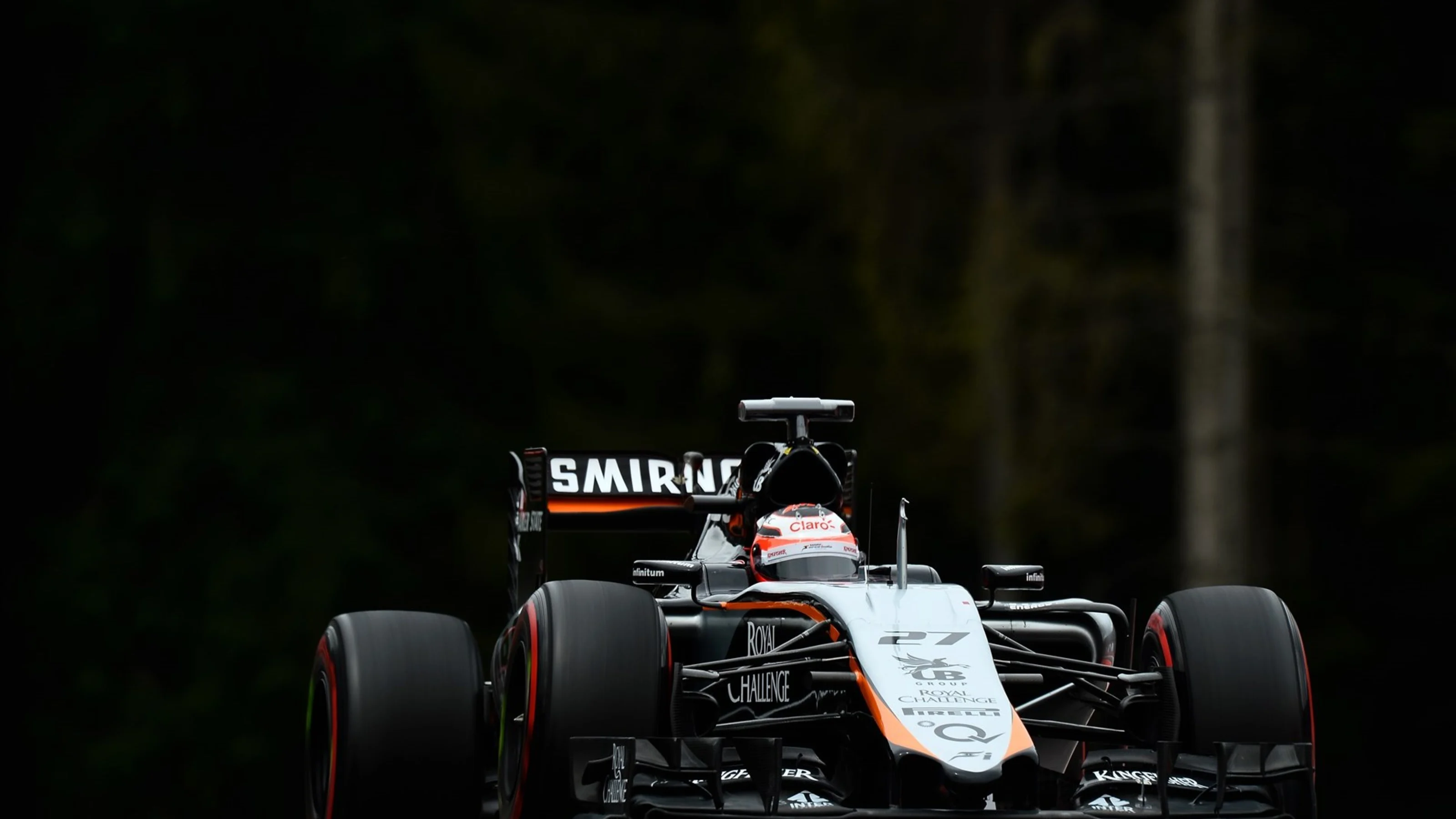 Nico Hulkenberg (GER) Force India VJM08 at Formula One World Championship, Rd8, Austrian Grand