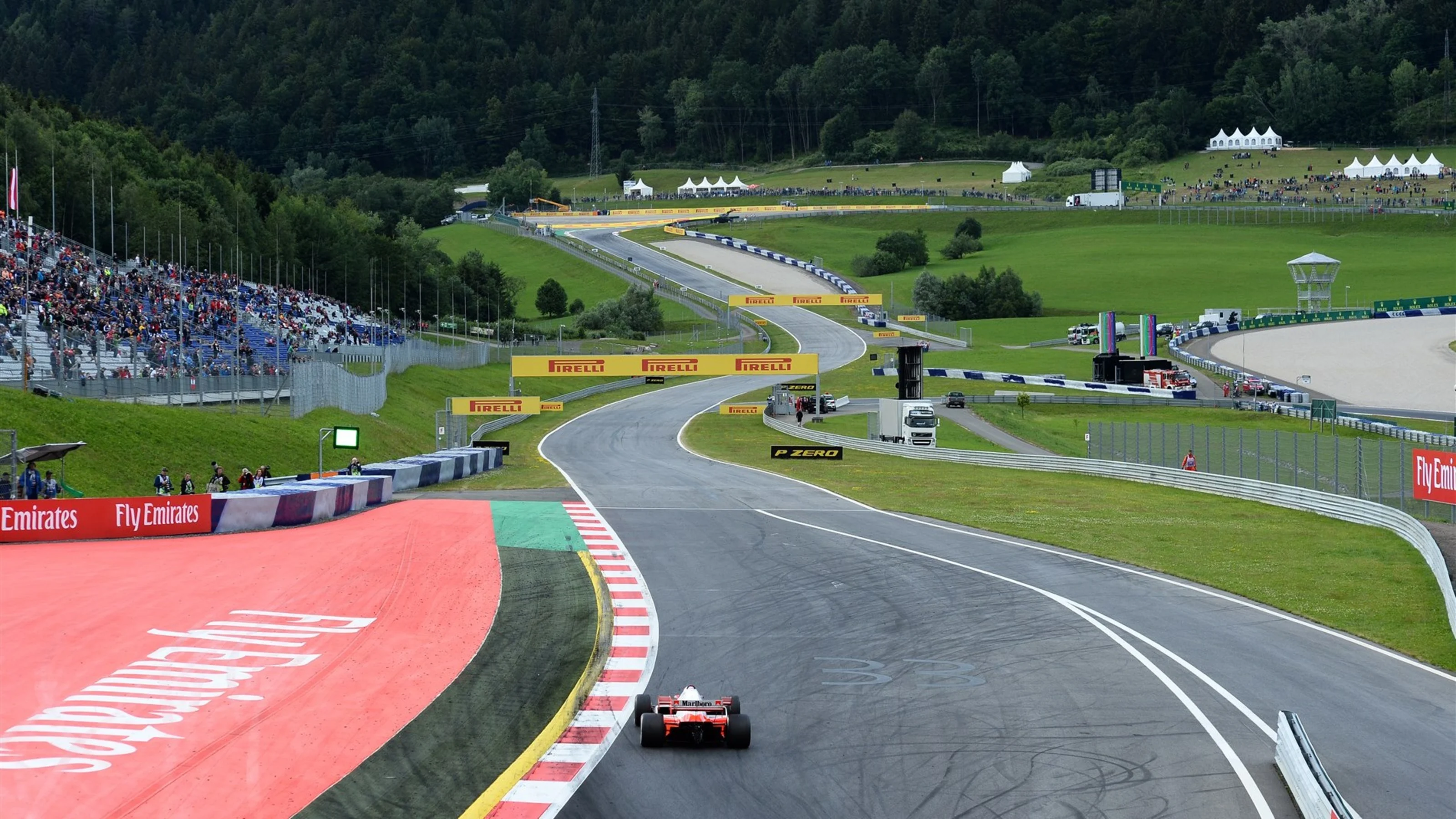 Niki Lauda (AUT) McLaren MP4-2 at Formula One World Championship, Rd8, Austrian Grand Prix,