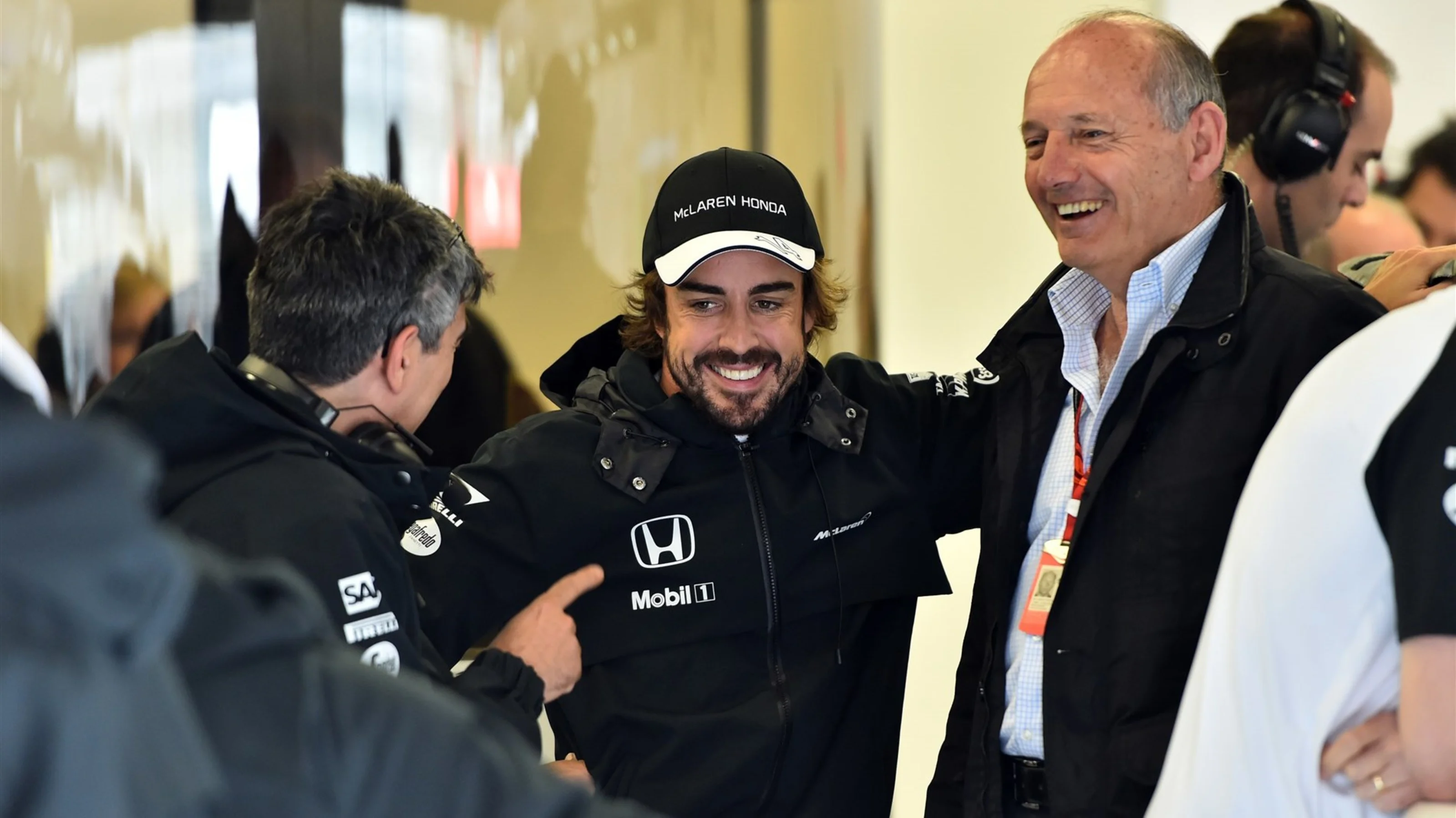 Fernando Alonso (ESP) McLaren and Ron Dennis (GBR) McLaren Executive Chairman at Formula One World