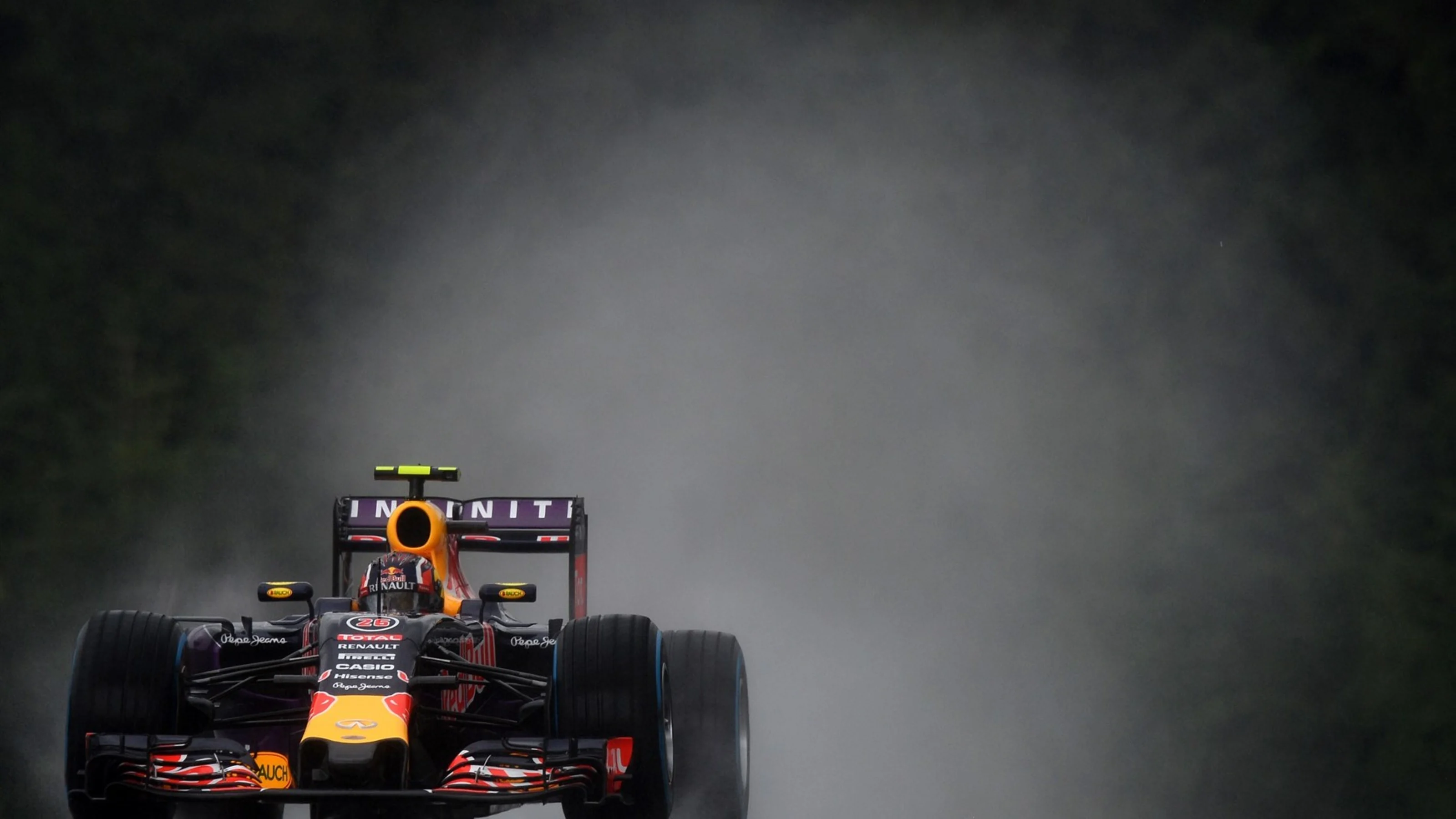 Daniil Kvyat (RUS) Red Bull Racing RB11 at Formula One World Championship, Rd8, Austrian Grand