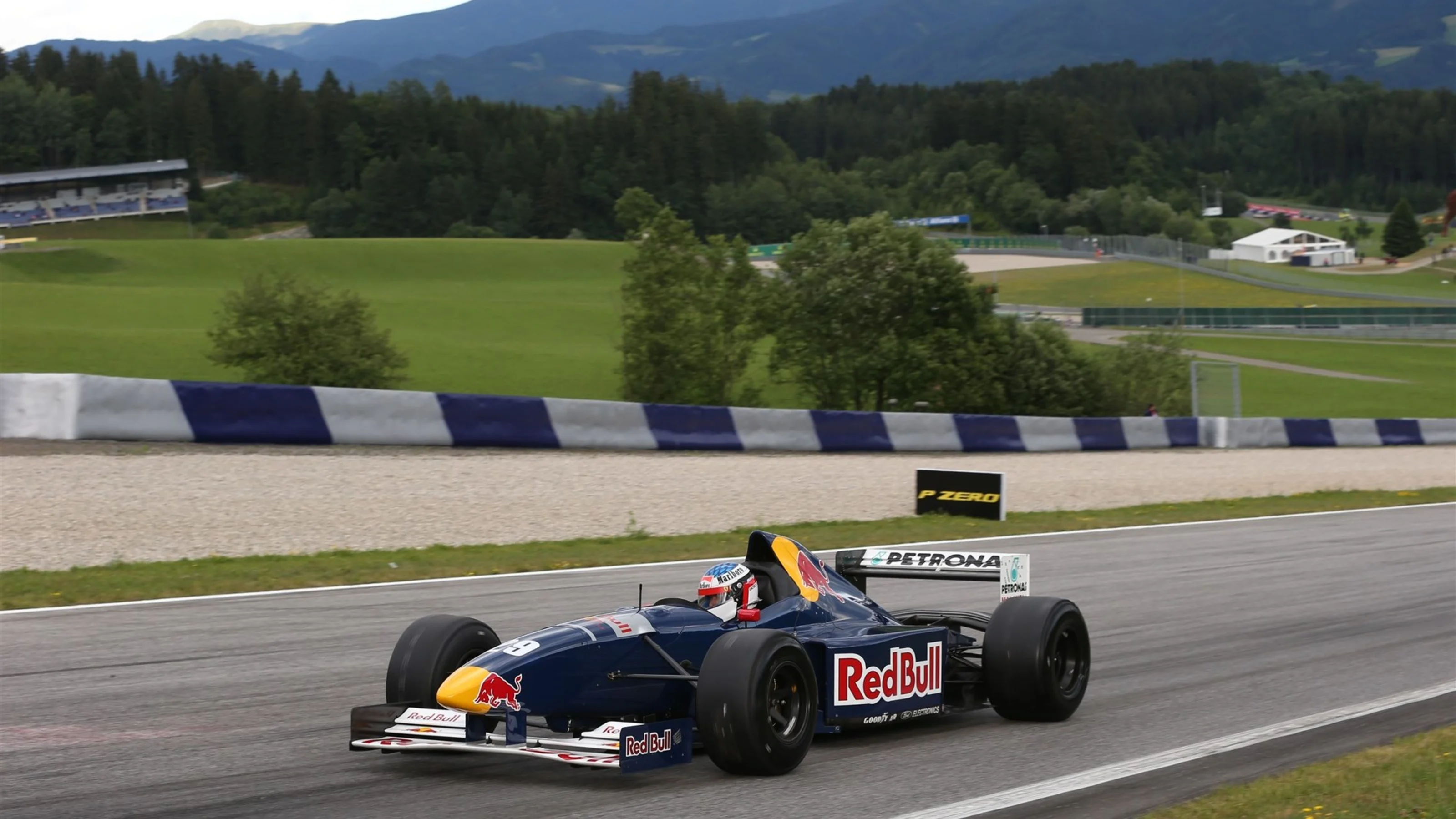 Jean Alesi (FRA) Sauber C14 at the Legends Parade at Formula One World Championship, Rd8, Austrian