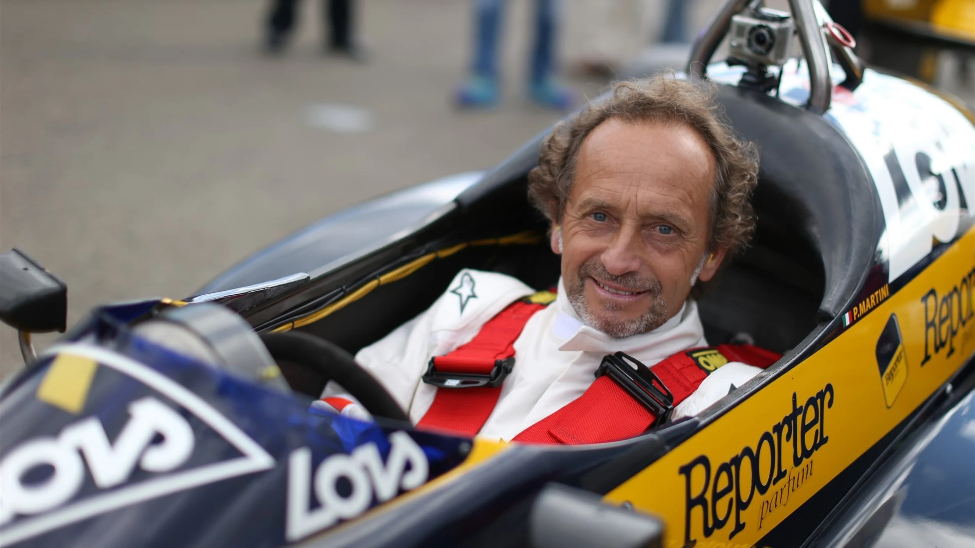 Pierluigi Martini (ITA) Minardi at the Legends Parade at Formula One World Championship, Rd8,