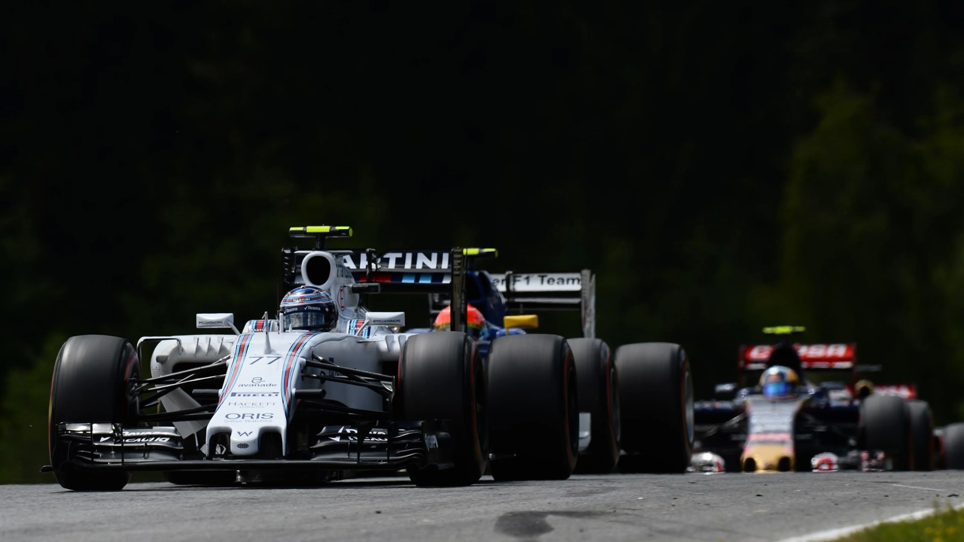 Valtteri Bottas (FIN) Williams FW37 at Formula One World Championship, Rd8, Austrian Grand Prix,