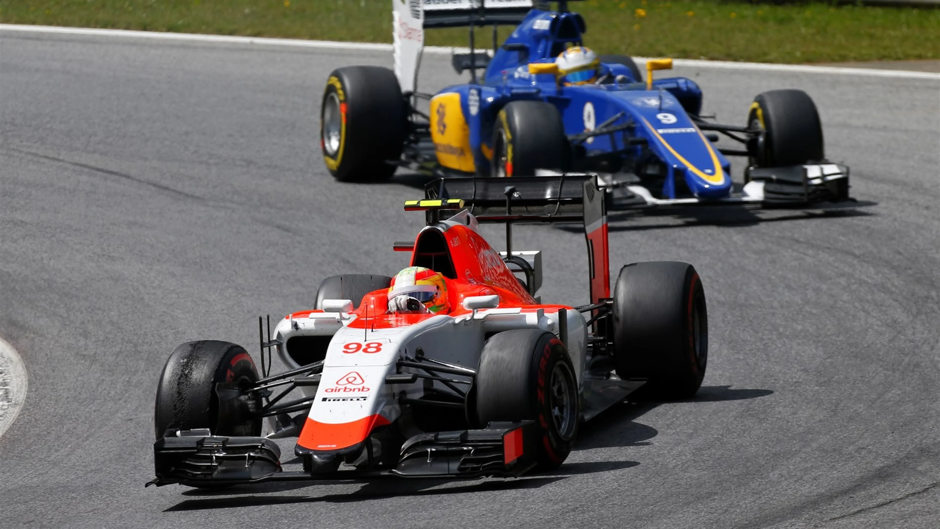 Roberto Merhi (ESP) Manor GP at Formula One World Championship, Rd8, Austrian Grand Prix, Race,