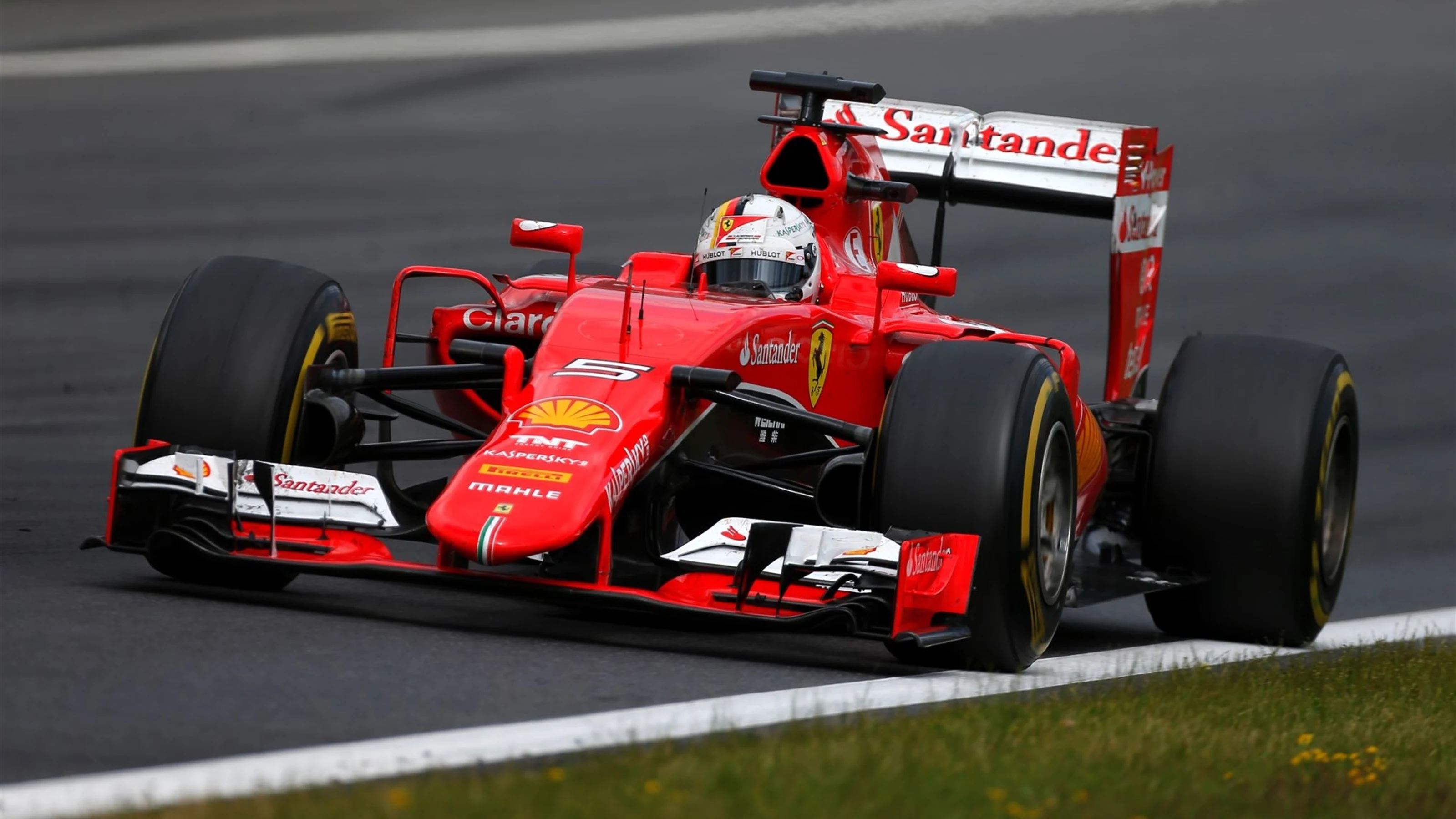 Sebastian Vettel (GER) Ferrari SF15-T at Formula One World Championship, Rd8, Austrian Grand Prix,