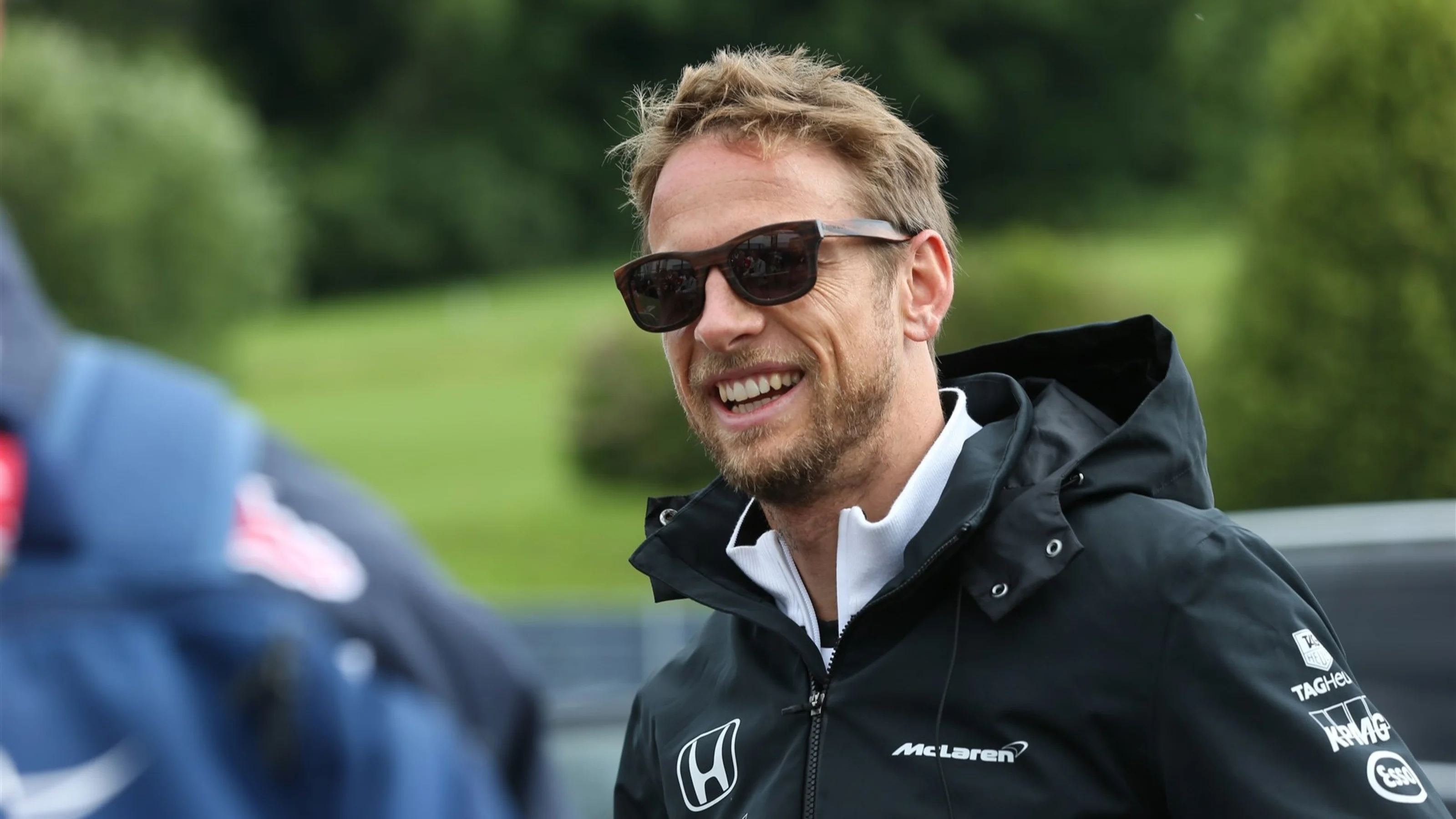 Jenson Button (GBR) McLaren at Formula One World Championship, Rd8, Austrian Grand Prix, Race,