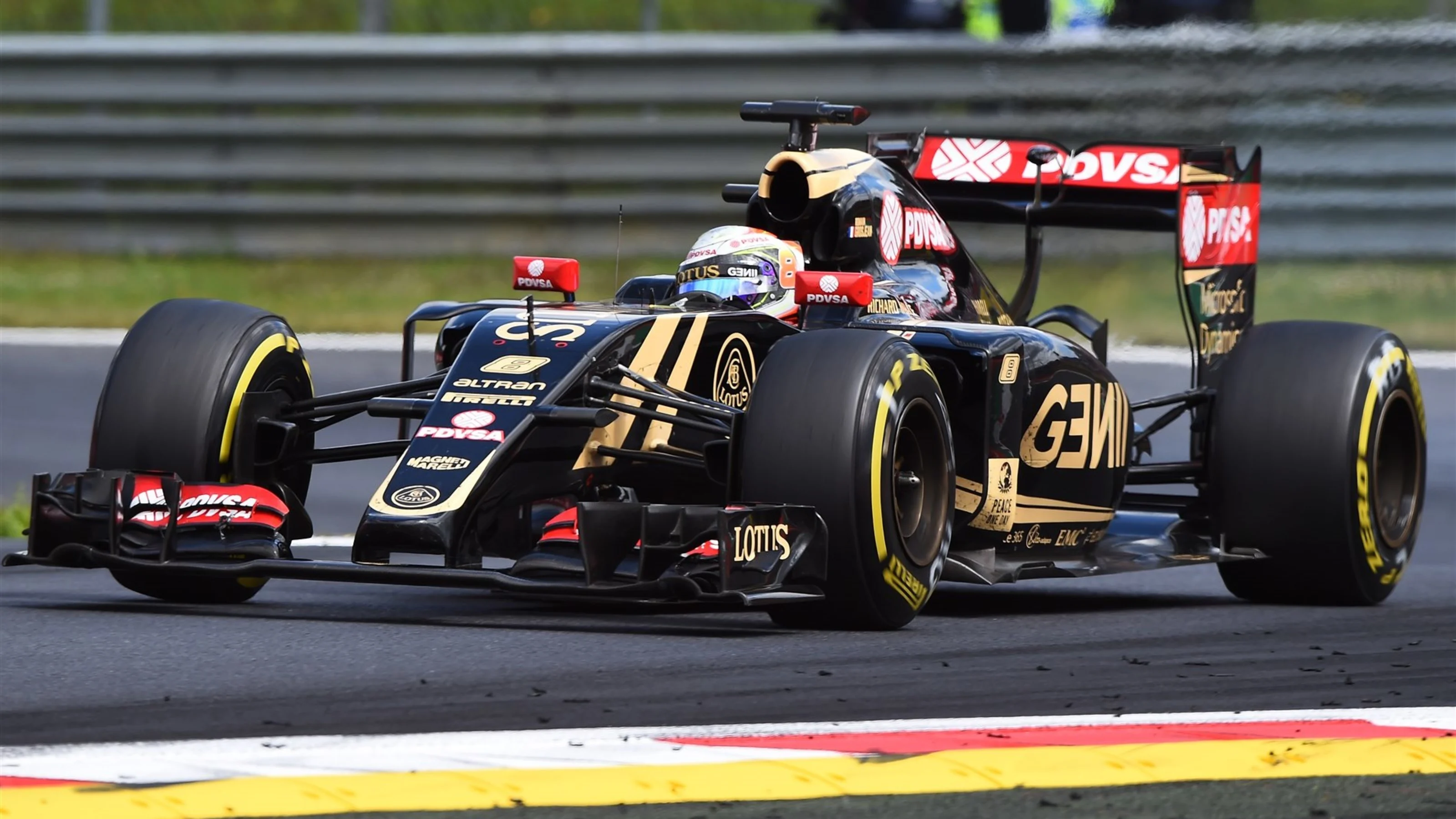 Romain Grosjean (FRA) Lotus E23 Hybrid at Formula One World Championship, Rd8, Austrian Grand Prix,