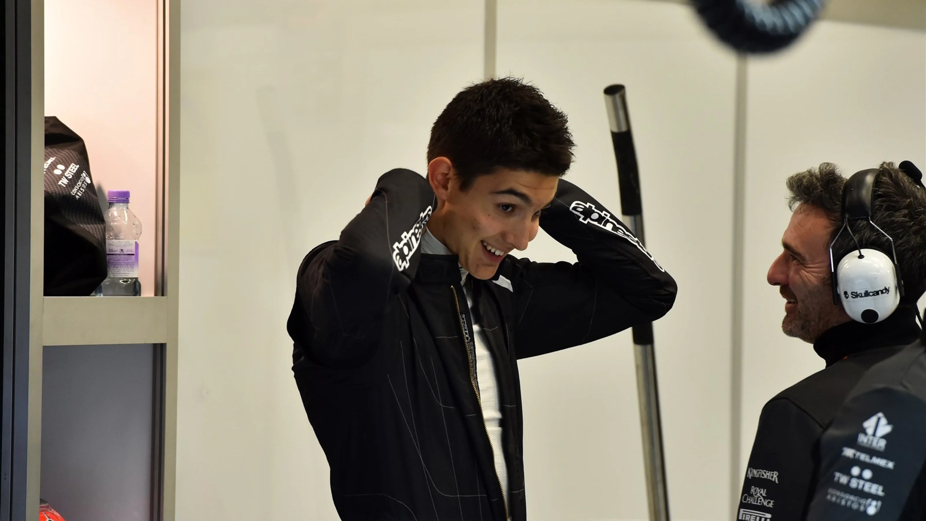 Esteban Ocon (FRA) Force India Test and Development Driver at Formula One Testing, Day One,
