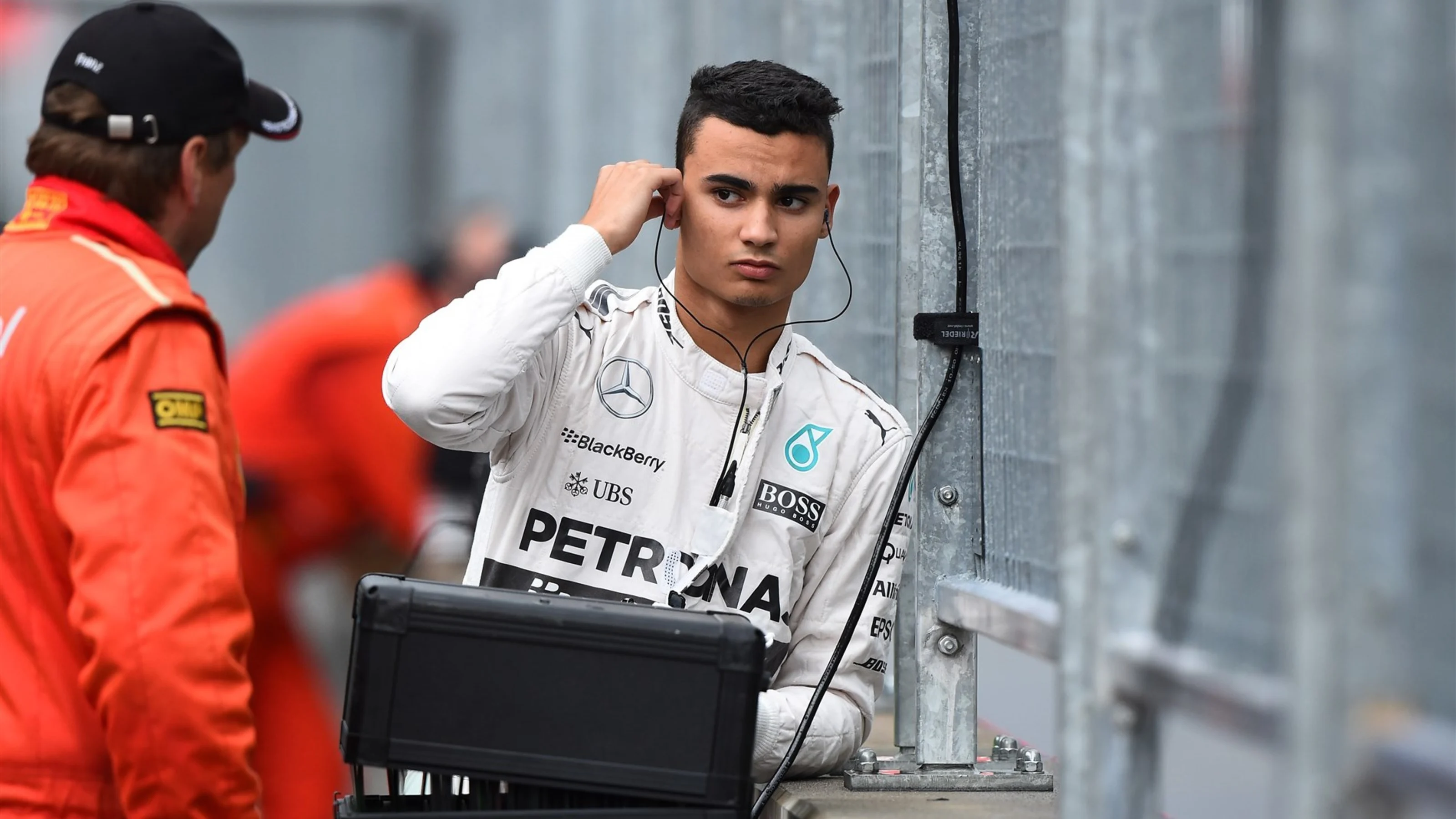 Pascal Wehrlein (GER) Mercedes Test and Reserve Driver at Formula One Testing, Day One, Spielberg,