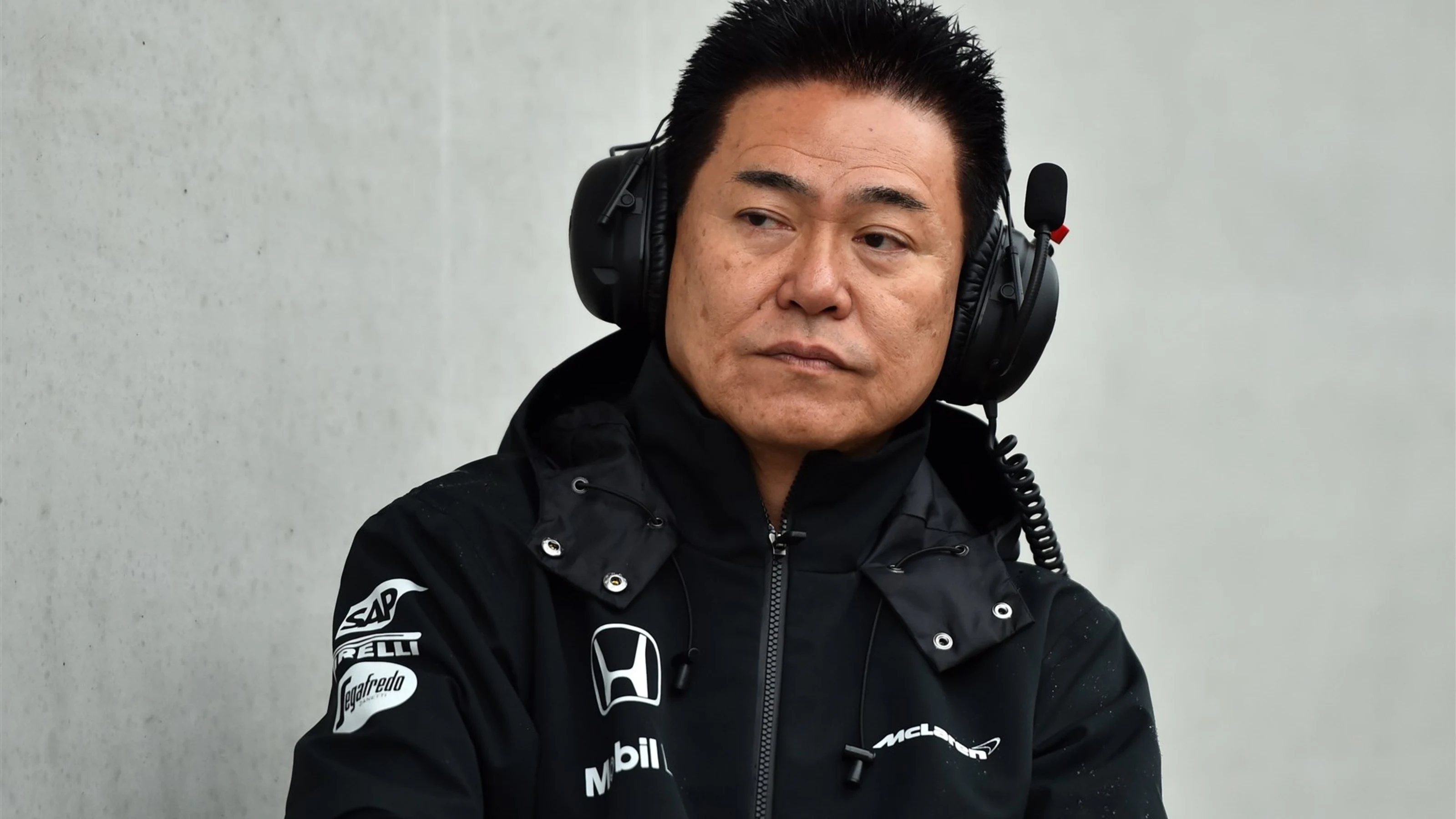 Yasuhisa Arai (JPN) Head of Honda Motorsport at Formula One Testing, Day One, Spielberg, Austria,
