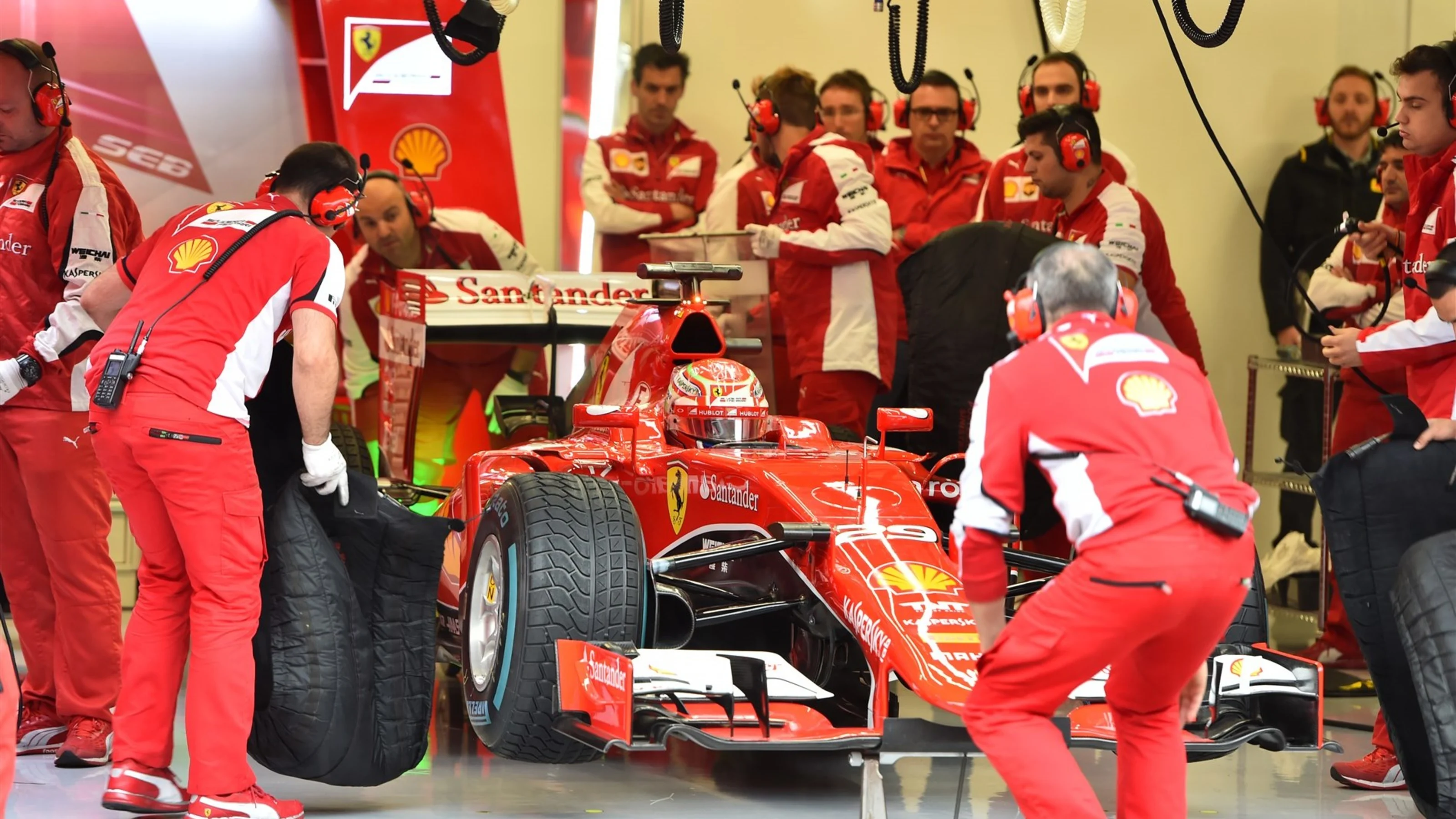 Antonio Fuoco (ITA) Ferrari SF15-T at Formula One Testing, Day One, Spielberg, Austria, Tuesday 23