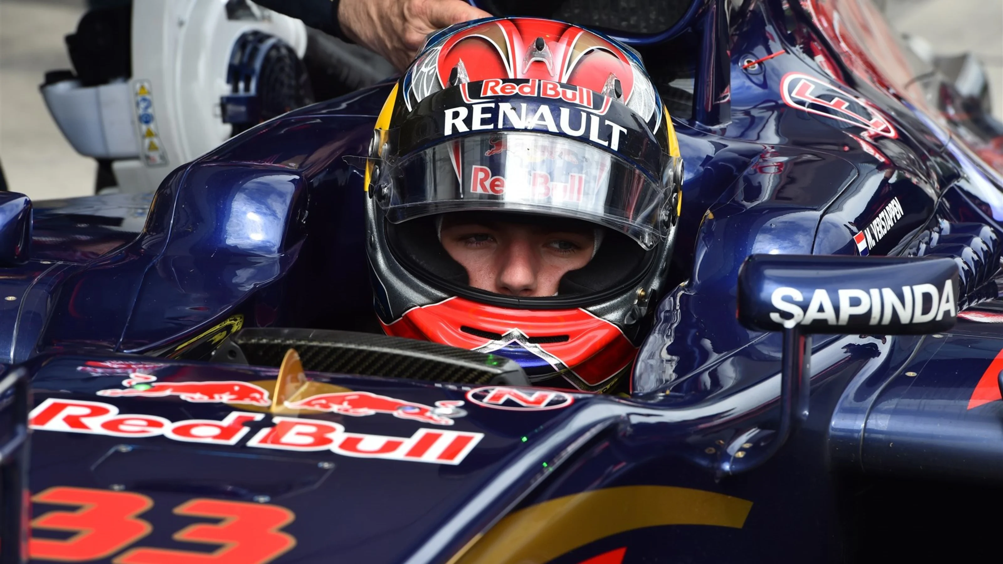 Max Verstappen (NDL) Scuderia Toro Rosso STR10 at Formula One Testing, Day One, Spielberg, Austria,