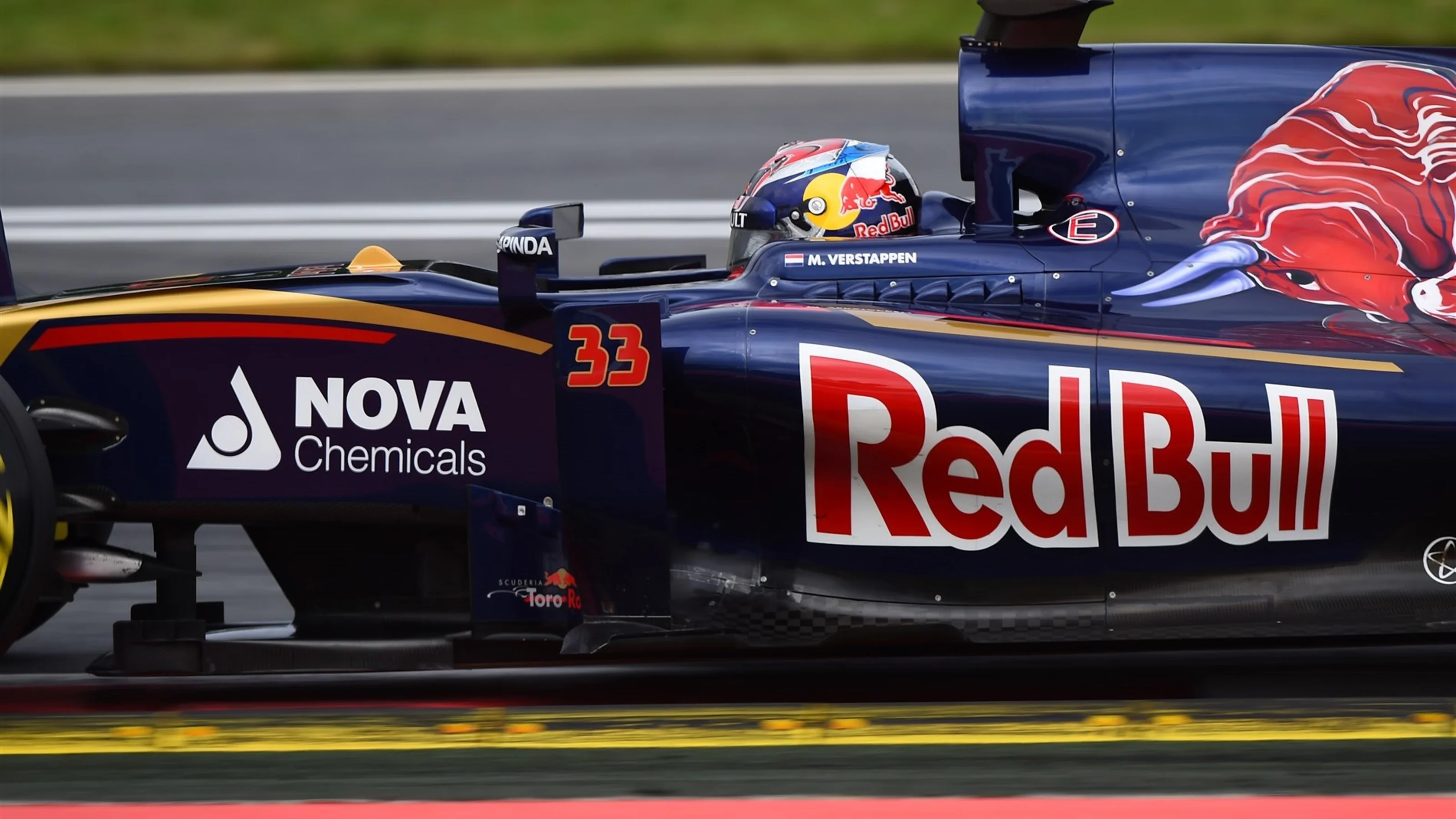 Max Verstappen (NDL) Scuderia Toro Rosso STR10 at Formula One Testing, Day One, Spielberg, Austria,