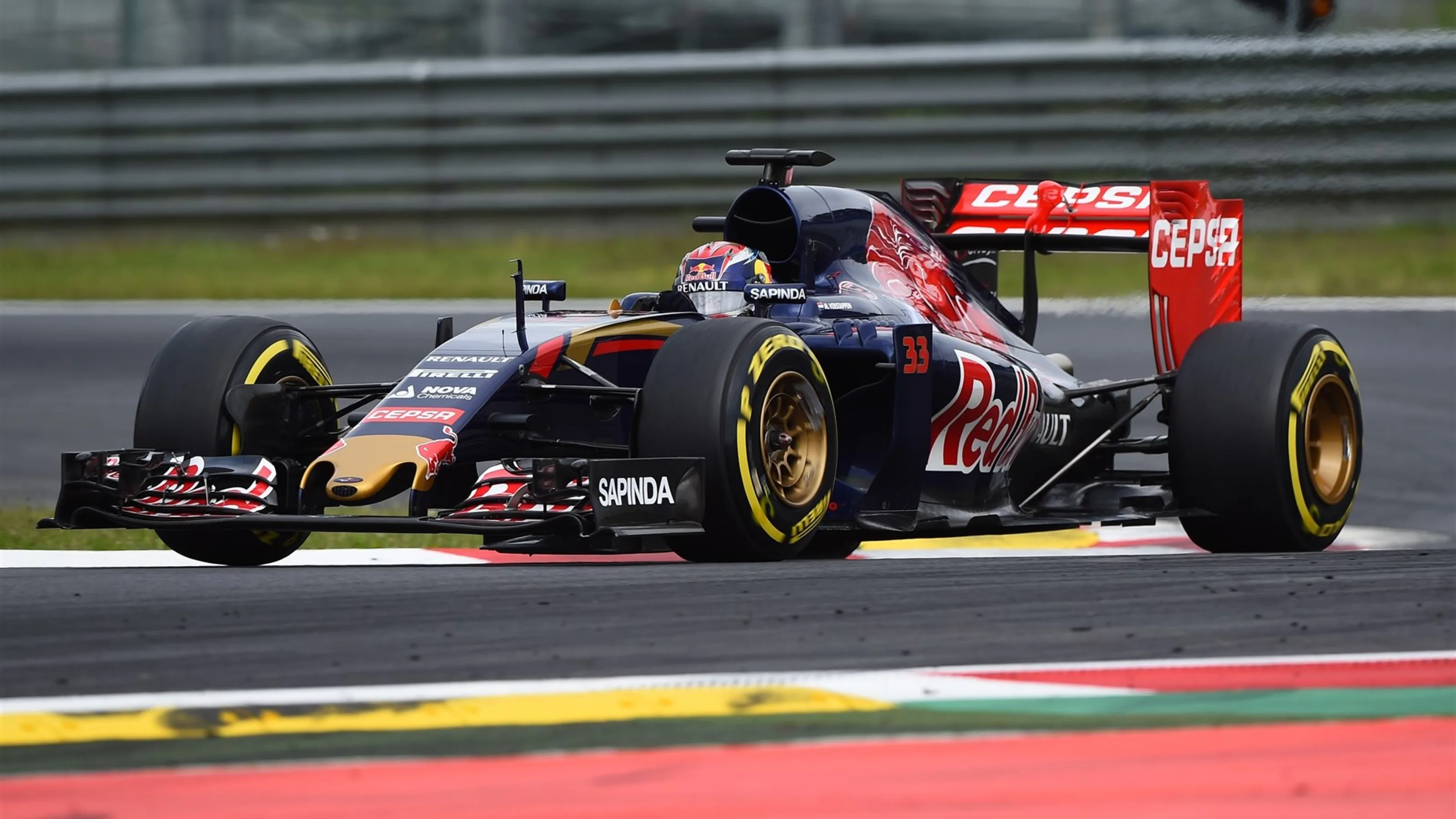 Max Verstappen (NDL) Scuderia Toro Rosso STR10 at Formula One Testing, Day One, Spielberg, Austria,