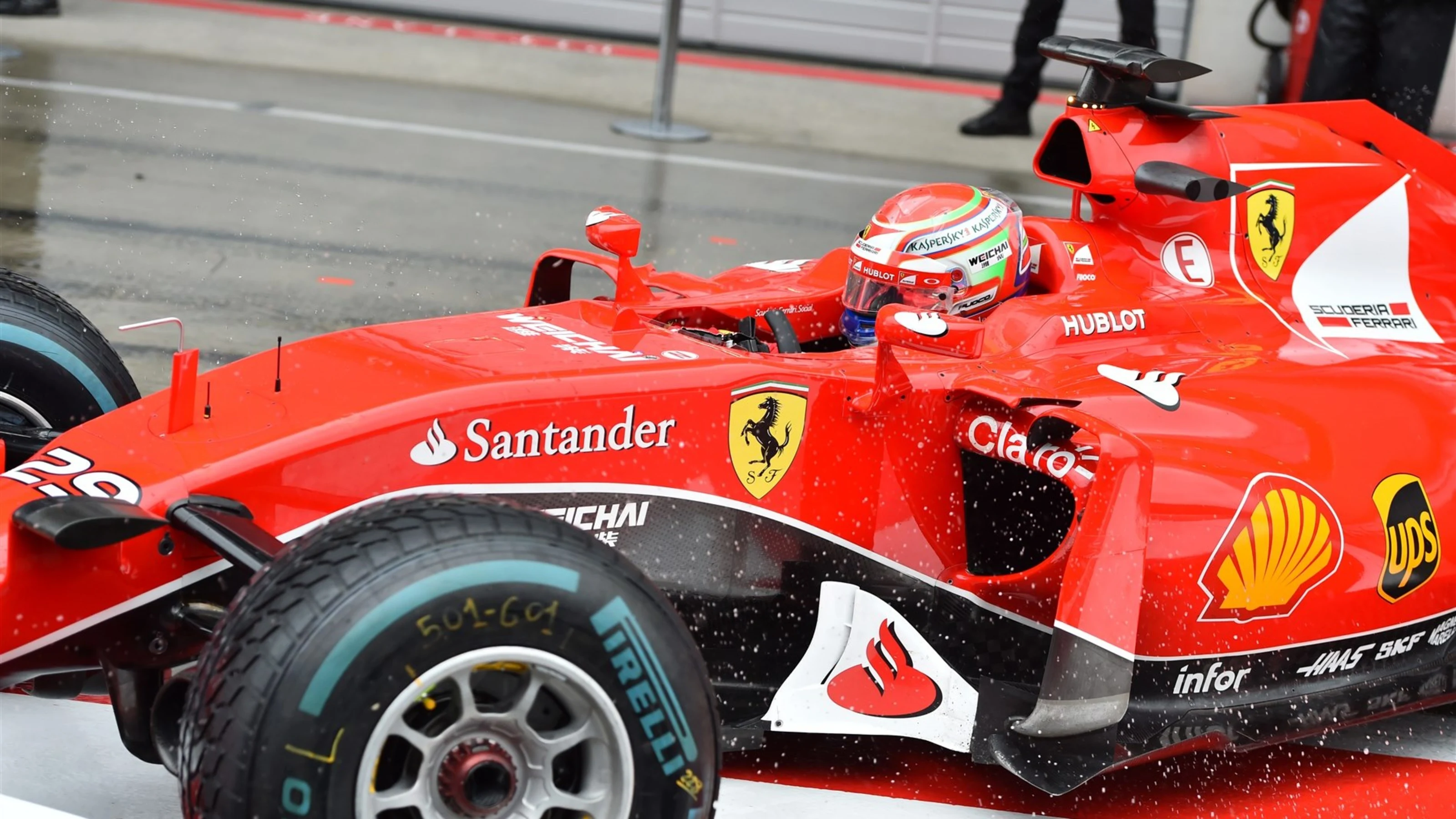 Antonio Fuoco (ITA) Ferrari SF15-T at Formula One Testing, Day One, Spielberg, Austria, Tuesday 23