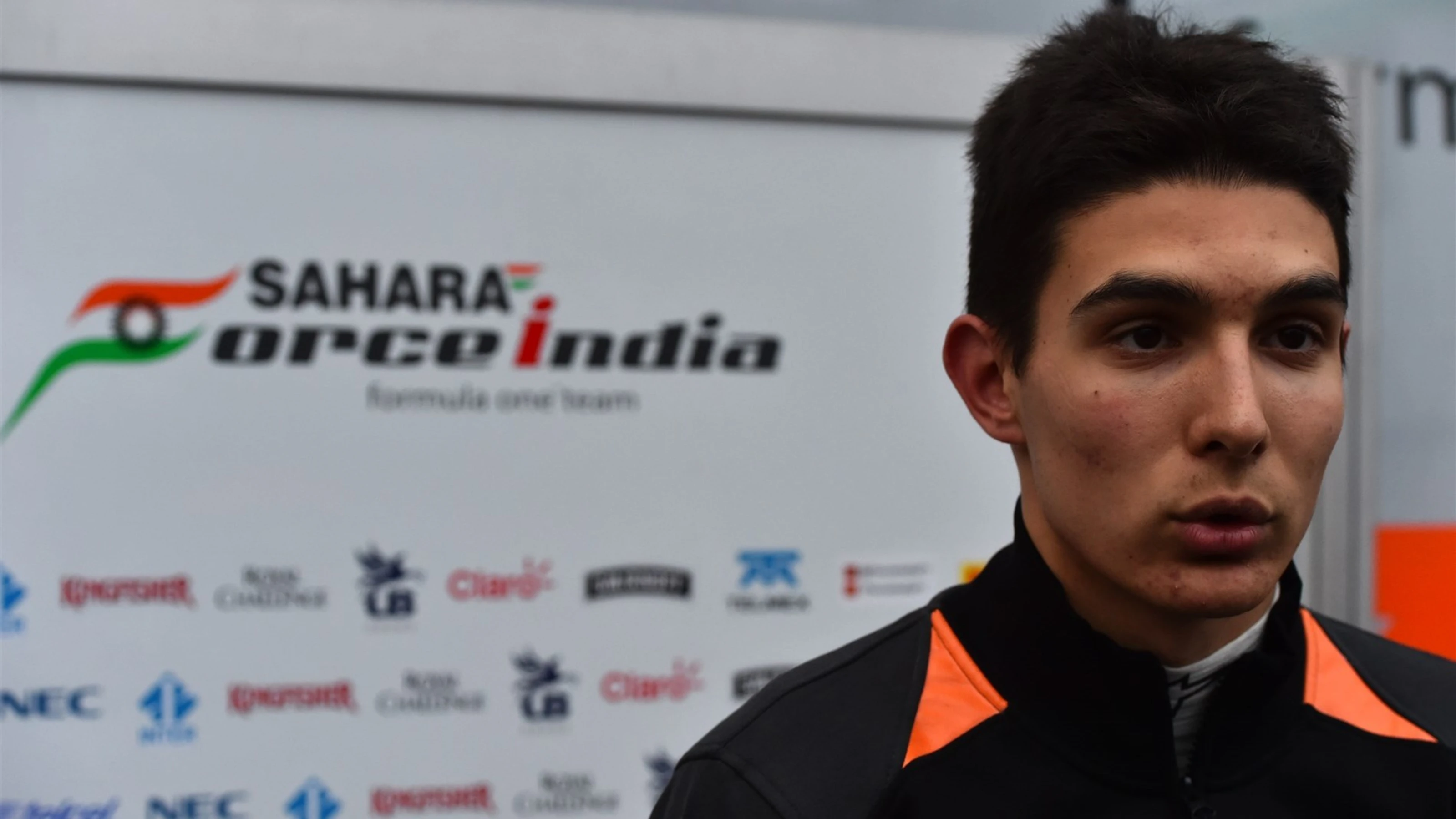 Esteban Ocon (FRA) Force India Test and Development Driver at Formula One Testing, Day One,