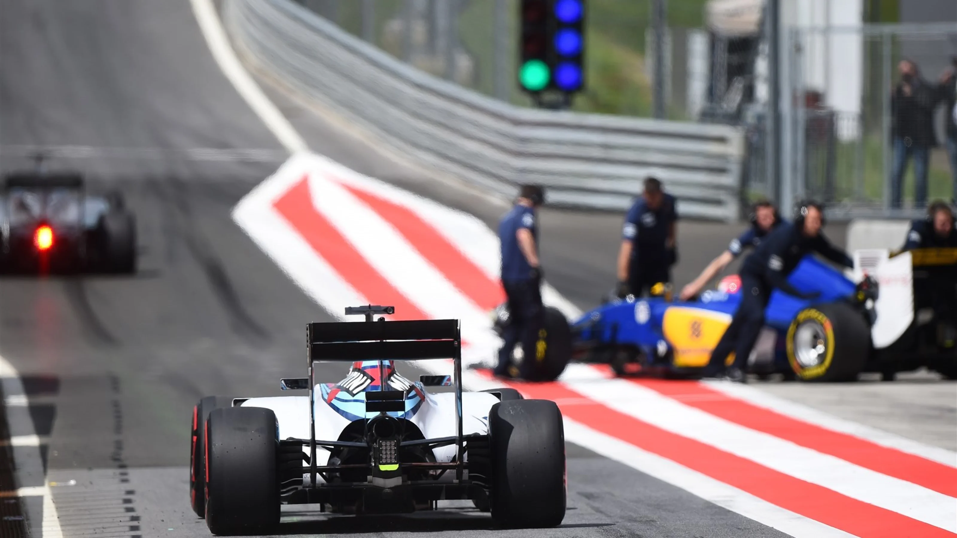   at Formula One Testing, Day Two, Spielberg, Austria, Wednesday 24 June 2015.