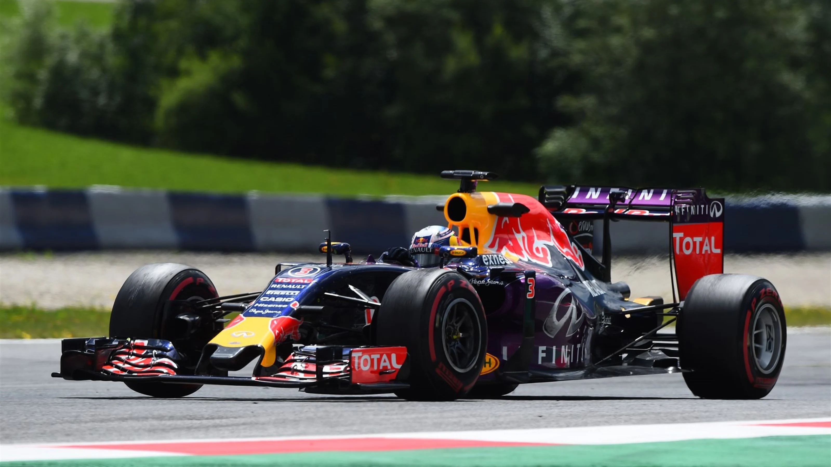 Daniel Ricciardo (AUS) Red Bull Racing RB11 at Formula One Testing, Day Two, Spielberg, Austria,