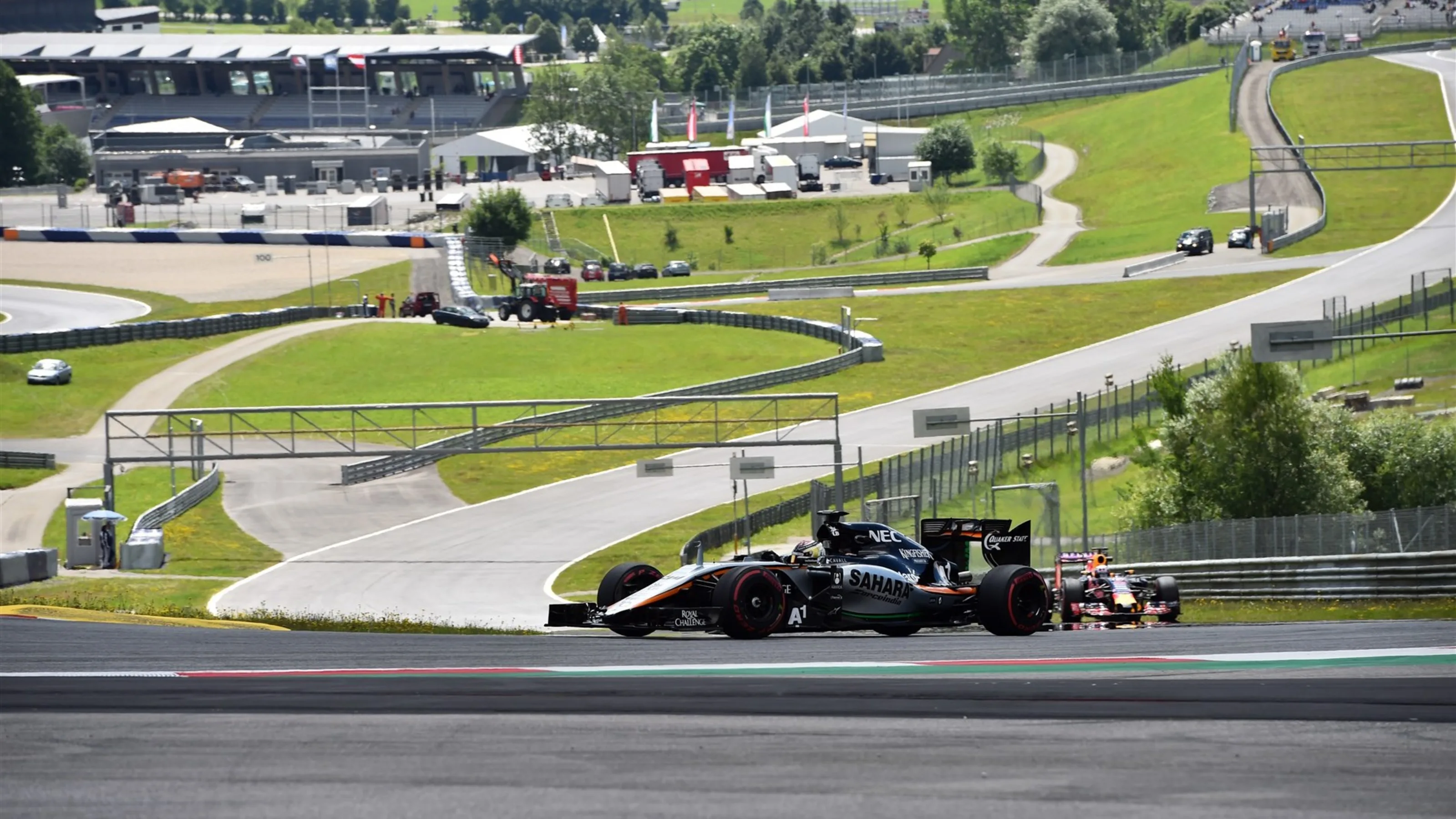 Pascal Wehrlein (GER) Force India VJM08 at Formula One Testing, Day Two, Spielberg, Austria,