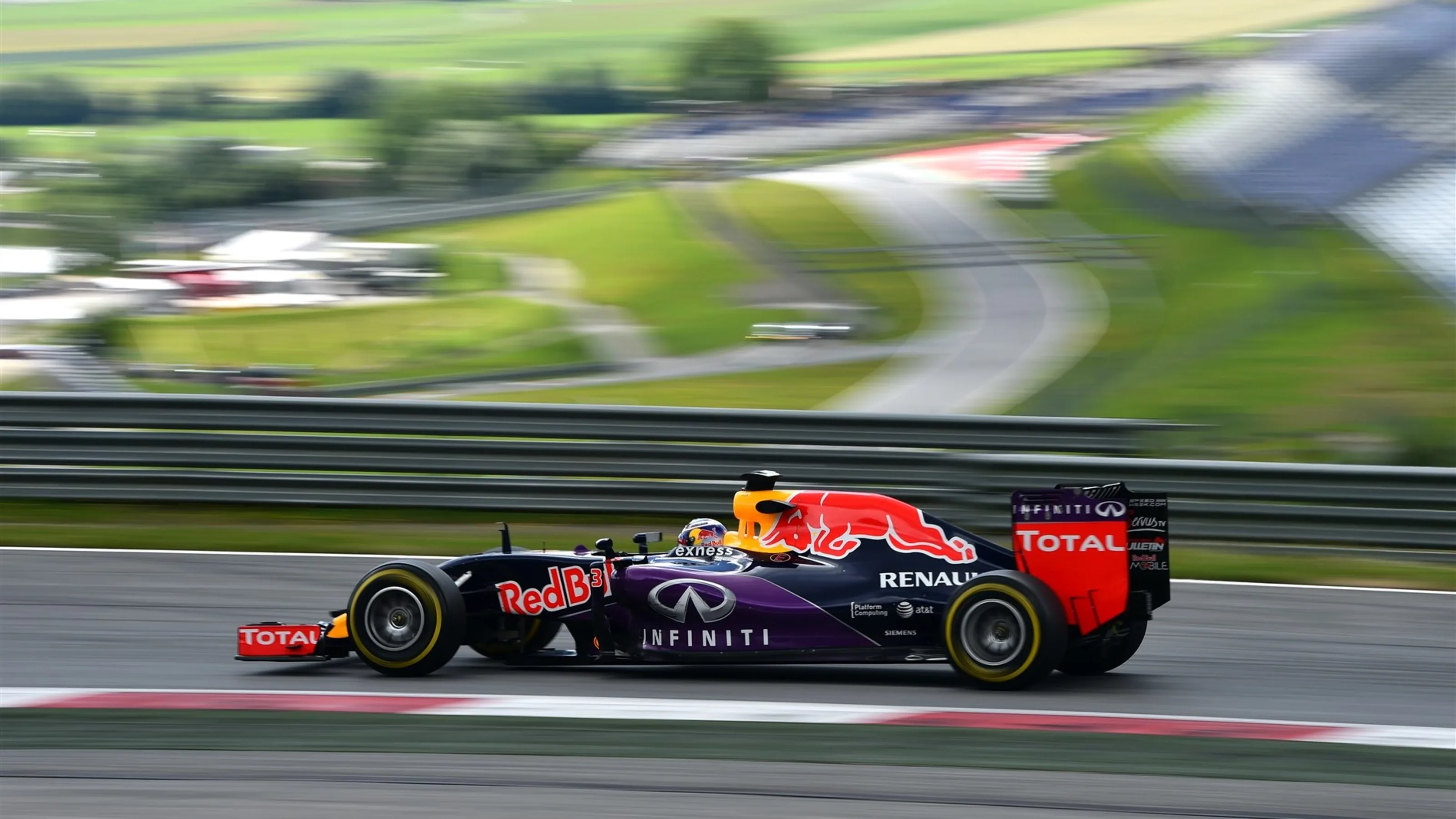 Daniel Ricciardo (AUS) Red Bull Racing RB11 at Formula One Testing, Day Two, Spielberg, Austria,