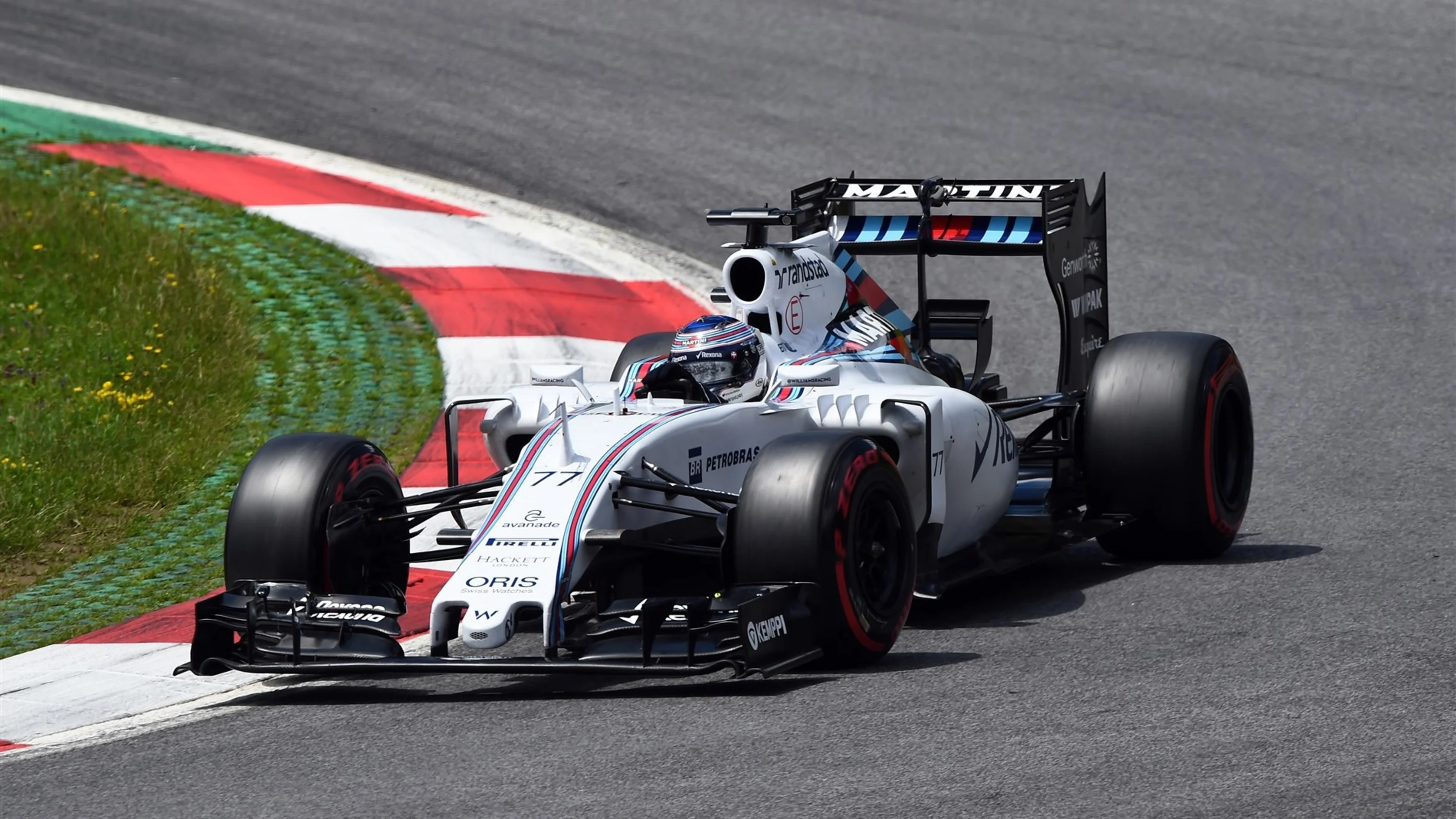 Valtteri Bottas (FIN) Williams FW37 at Formula One Testing, Day Two, Spielberg, Austria, Wednesday
